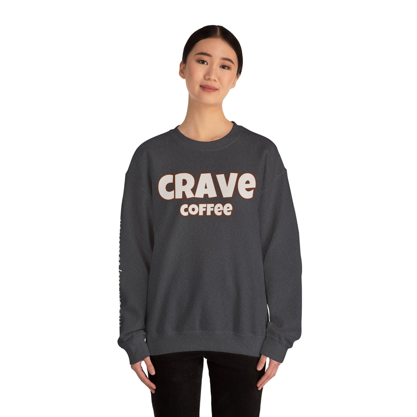 CRAVE COFFEE Cozy Sweatshirt Smooth