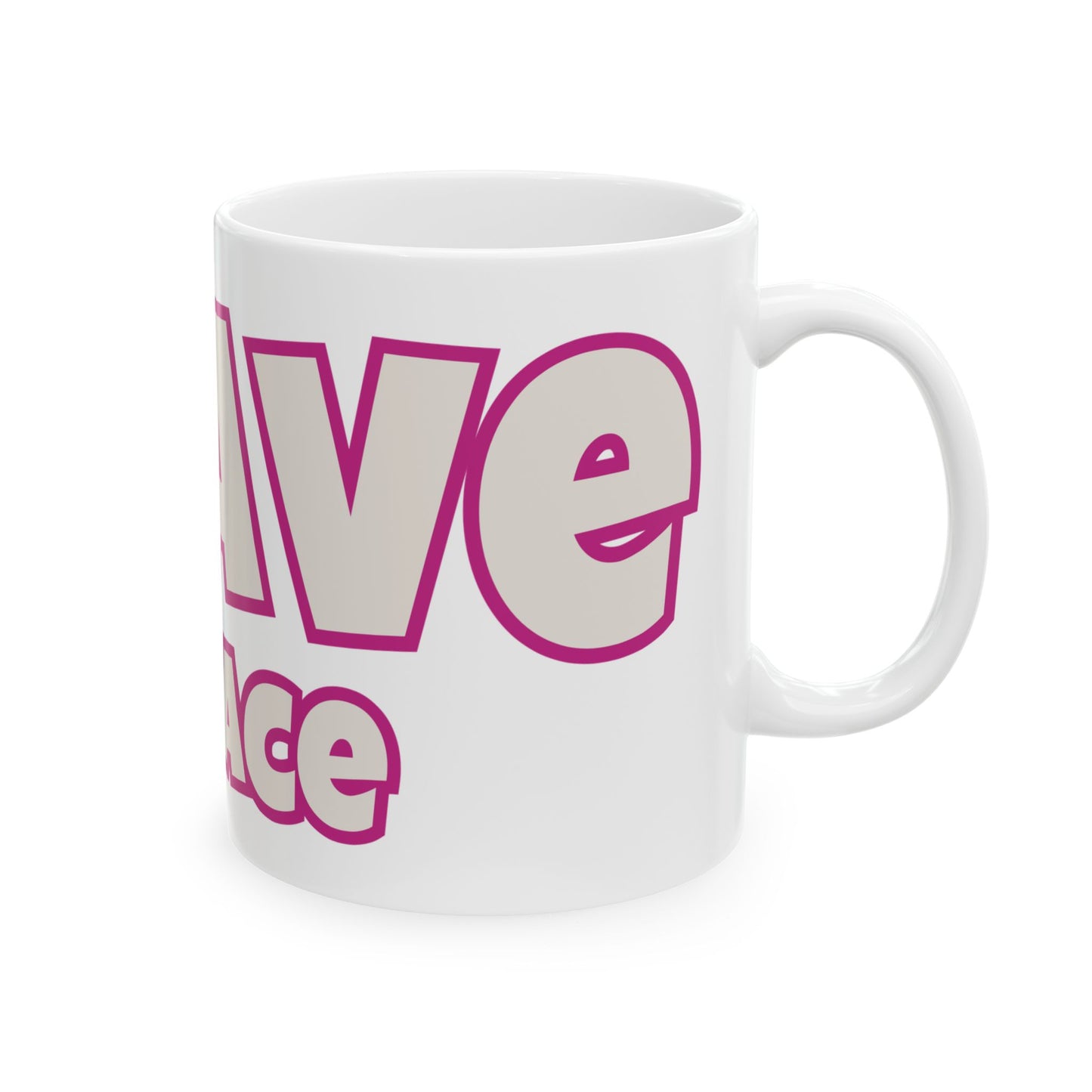 CRAVE PEACE Coffee Mug (15oz)