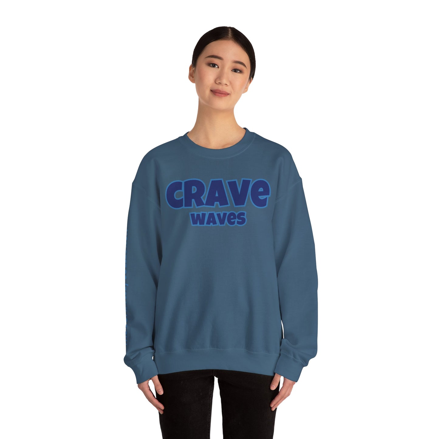 CRAVE WAVES Cozy Sweatshirt