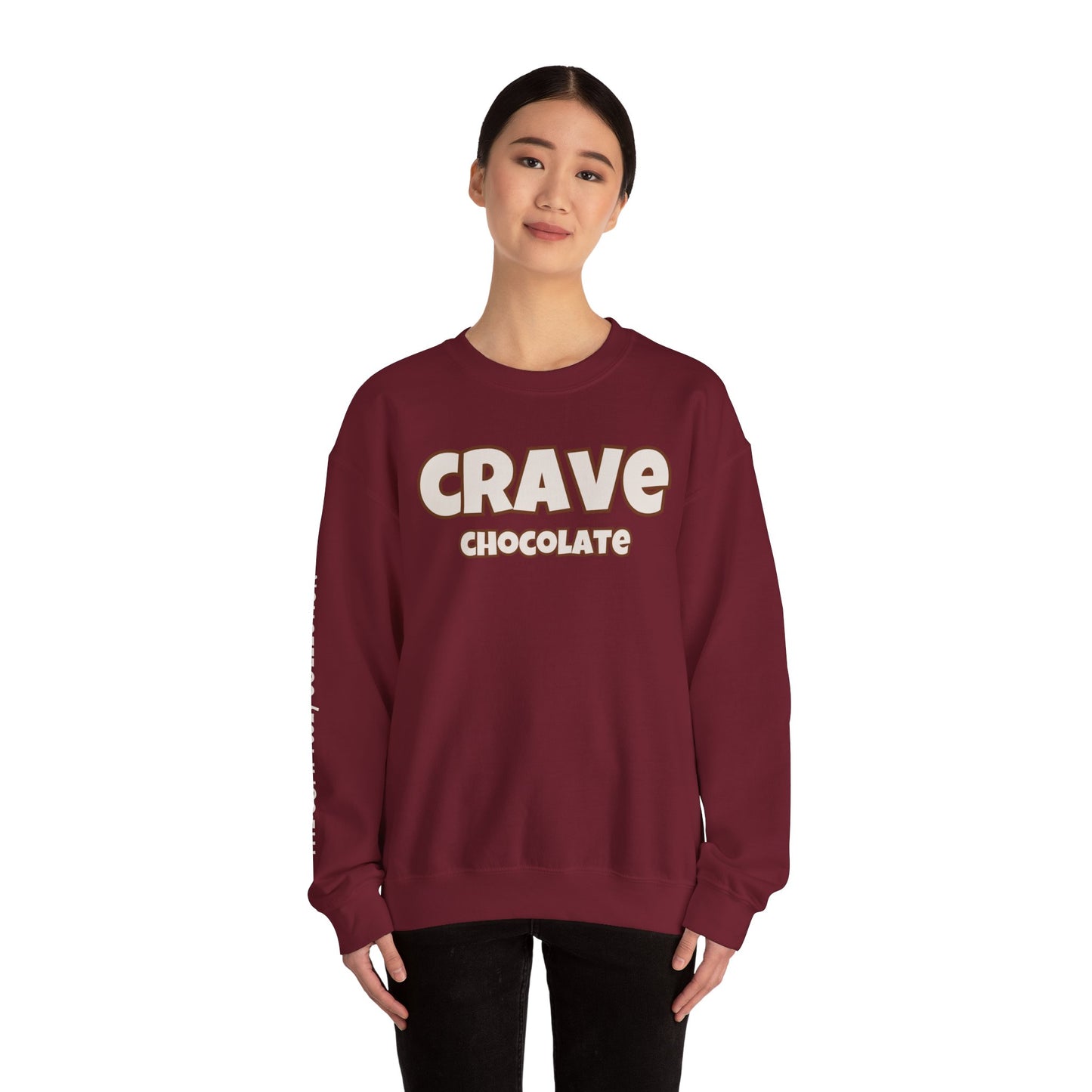 CRAVE CHOCOLATE Cozy Sweatshirt by Virginia