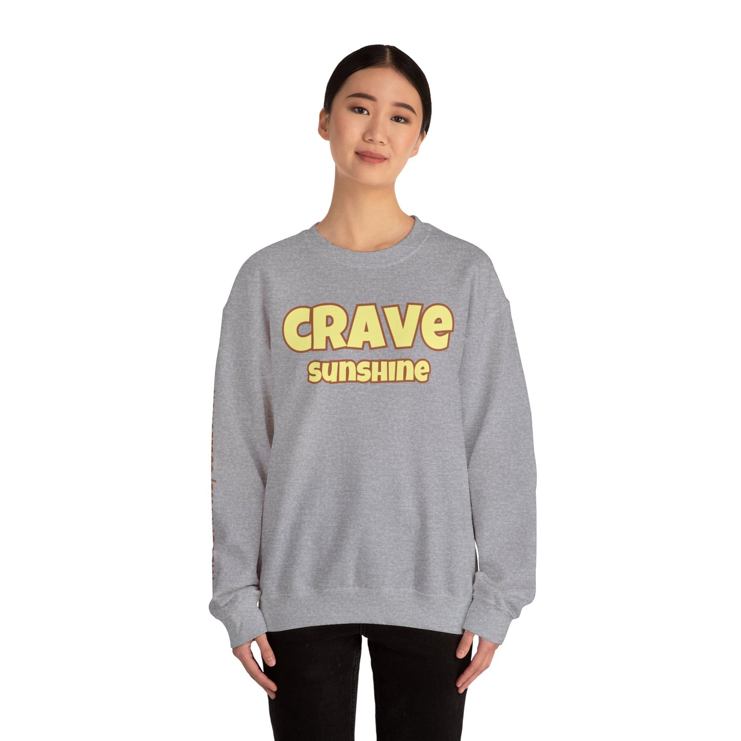 CRAVE SUNSHINE Cozy Sweatshirt