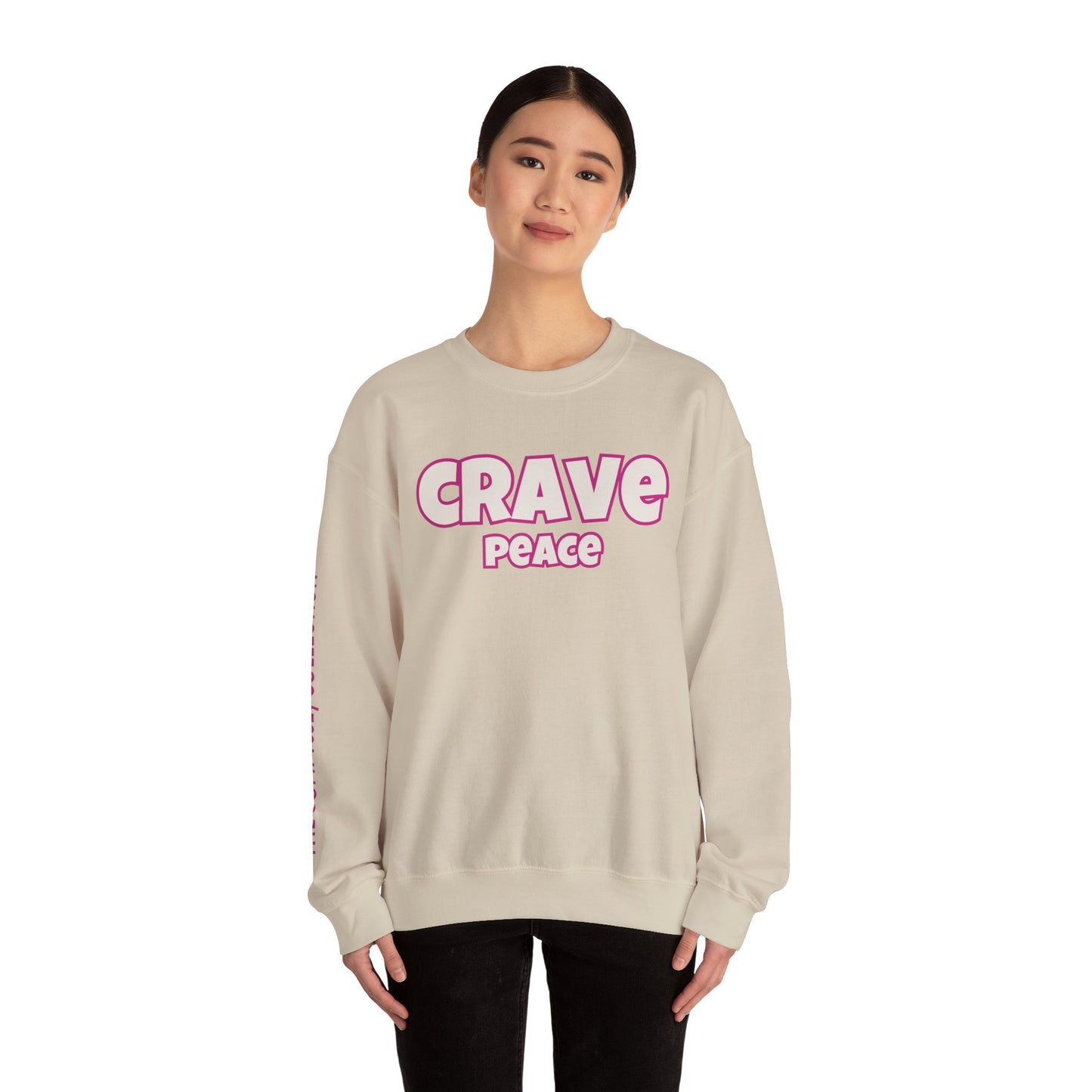 CRAVE PEACE Cozy Sweatshirt