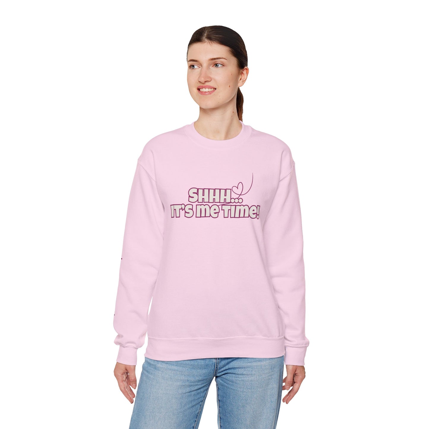 Shhh It's Me Time COMFYcozy crewneck sweatshirt