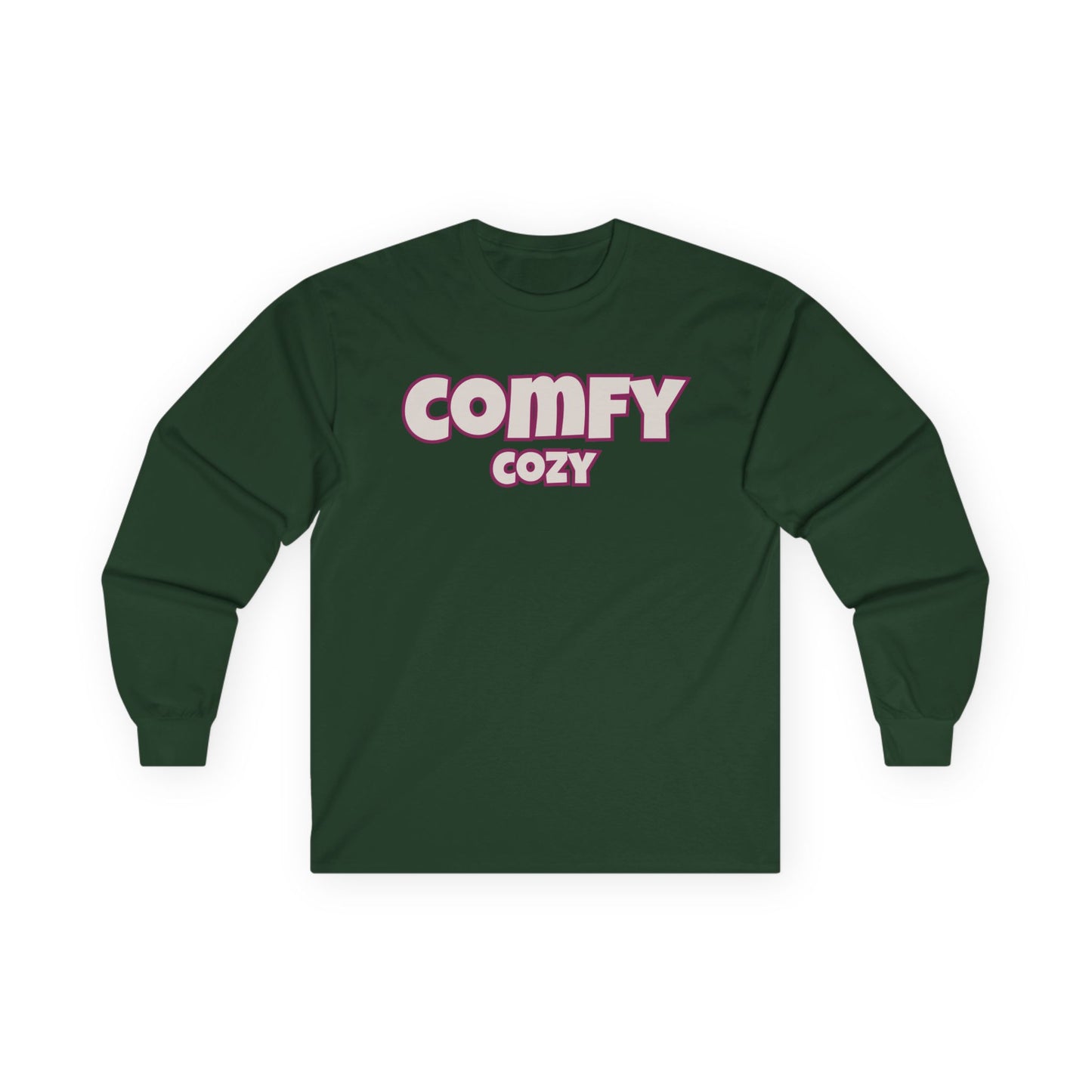 COMFYcozy Long Sleeve Tee Ruby