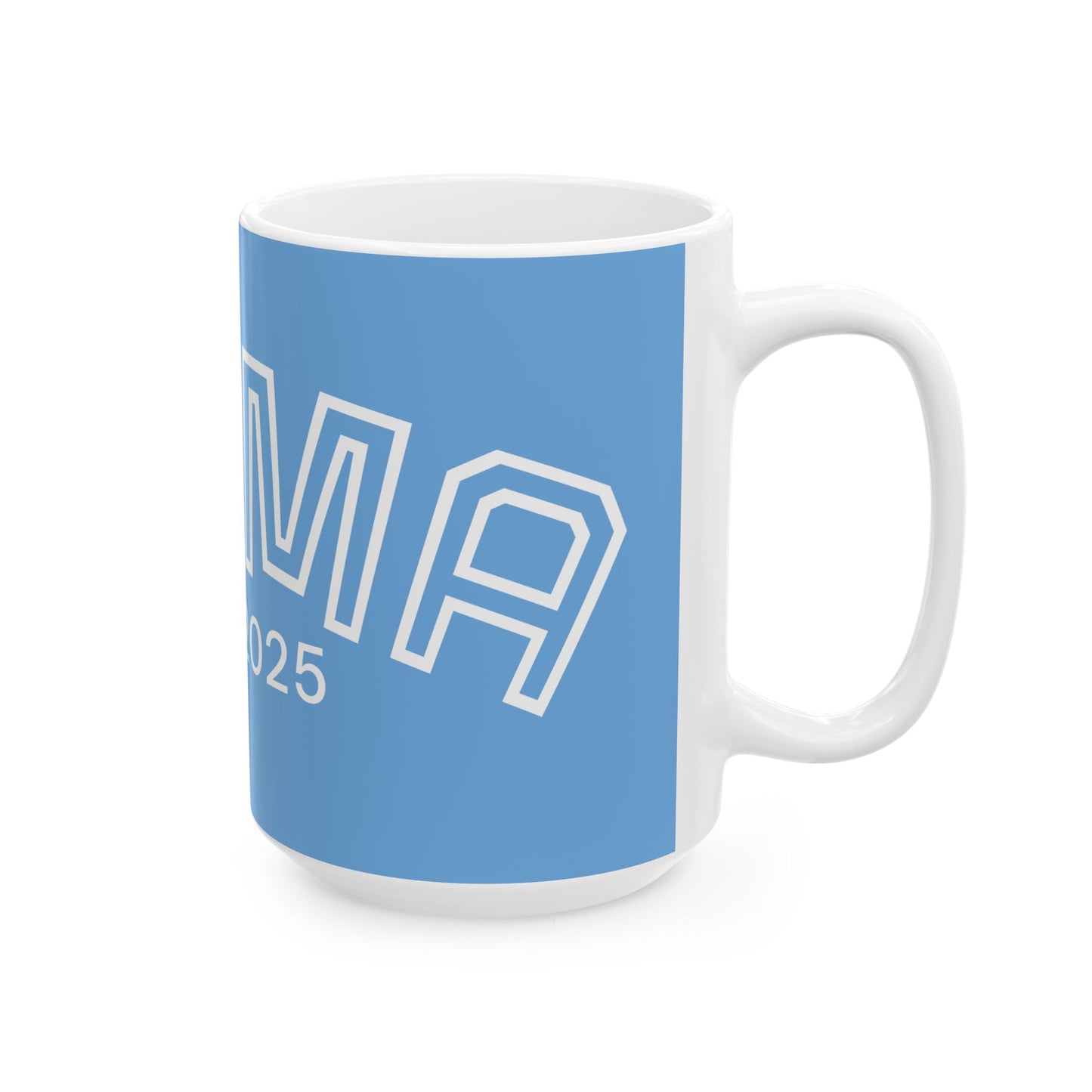 2025 MAMA Est 2025 COMFYcozy Coffee Mug (15oz)