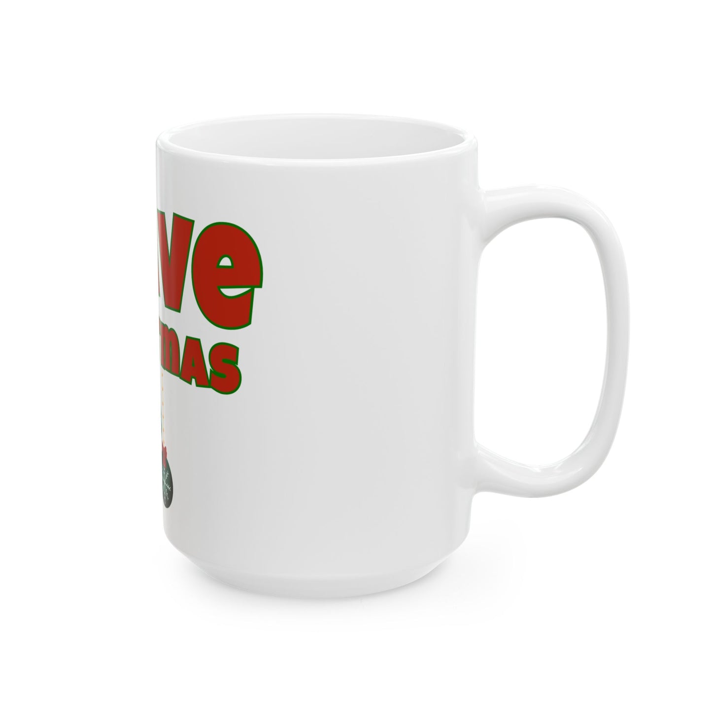 CRAVE CHRISTMAS BALLS Coffee Mug (15oz)
