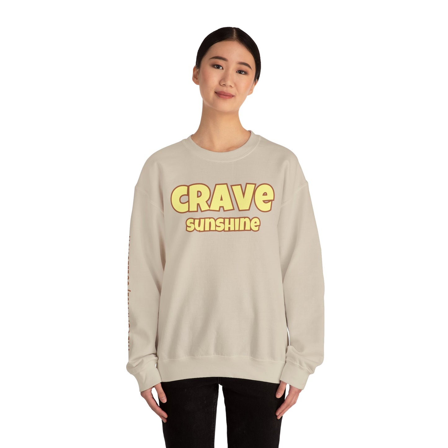 CRAVE SUNSHINE Cozy Sweatshirt