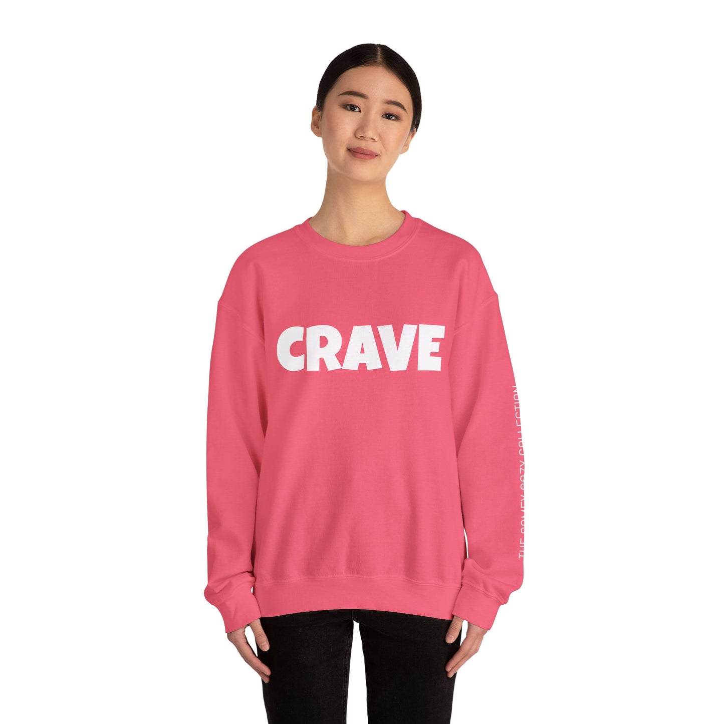 CRAVE our cozy crewneck Sweatshirt