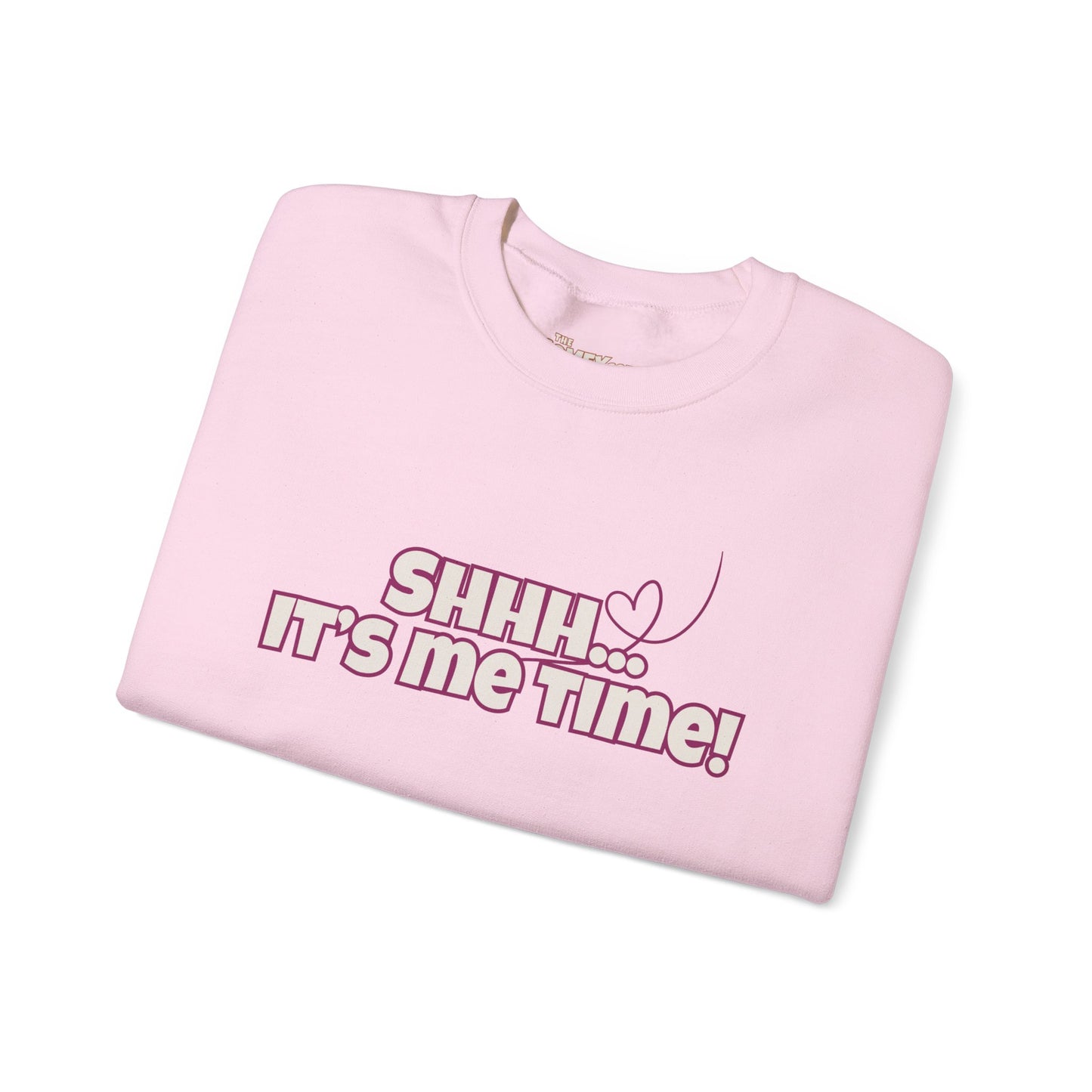 Shhh It's Me Time COMFYcozy crewneck sweatshirt