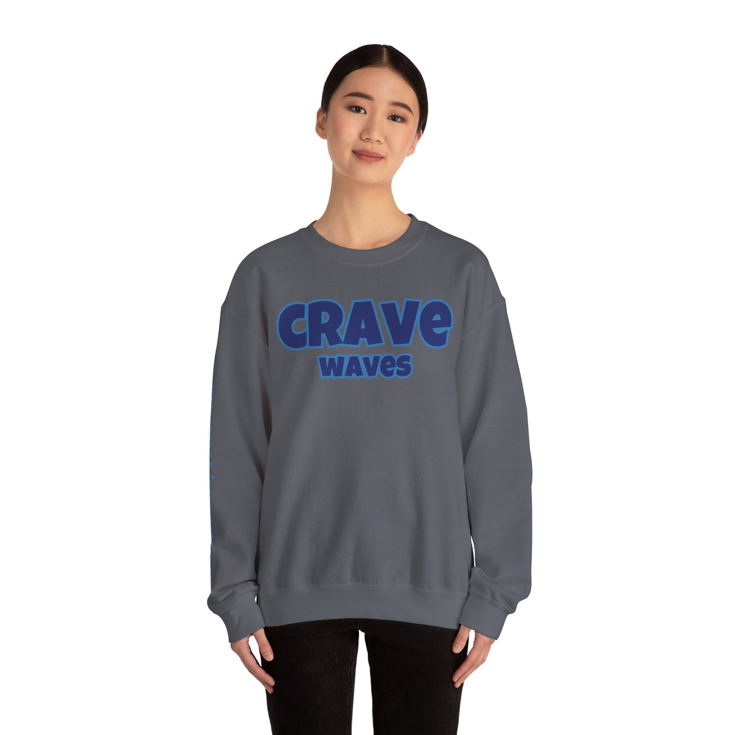 CRAVE WAVES Cozy Sweatshirt