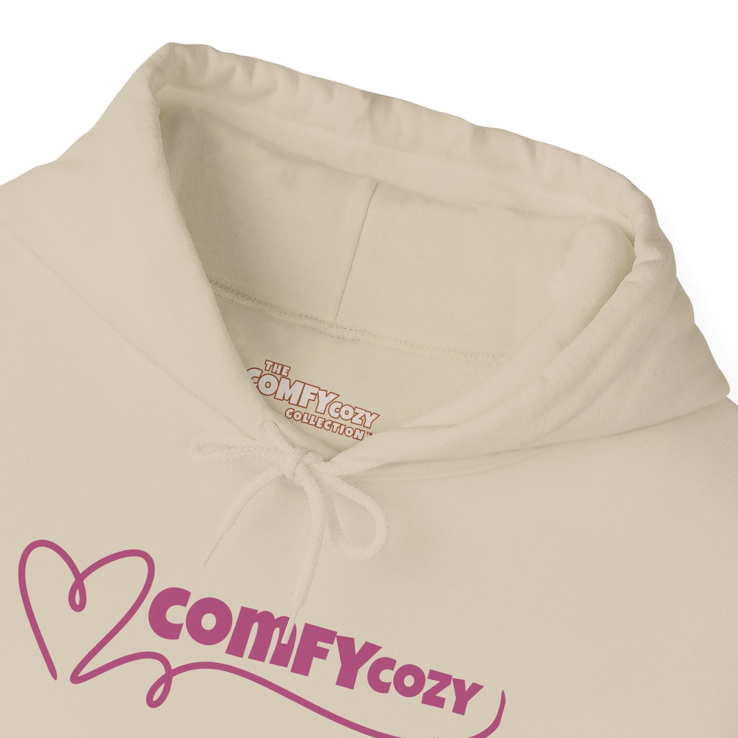 COMFYcozy Swirl Heart Heavy Blend™ Hooded Sweatshirt