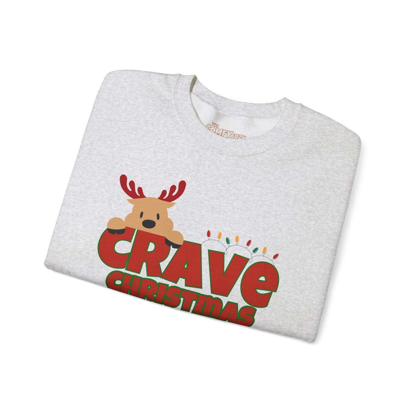 CRAVE CHRISTMAS REINDEER COMFYcozy Sweatshirt