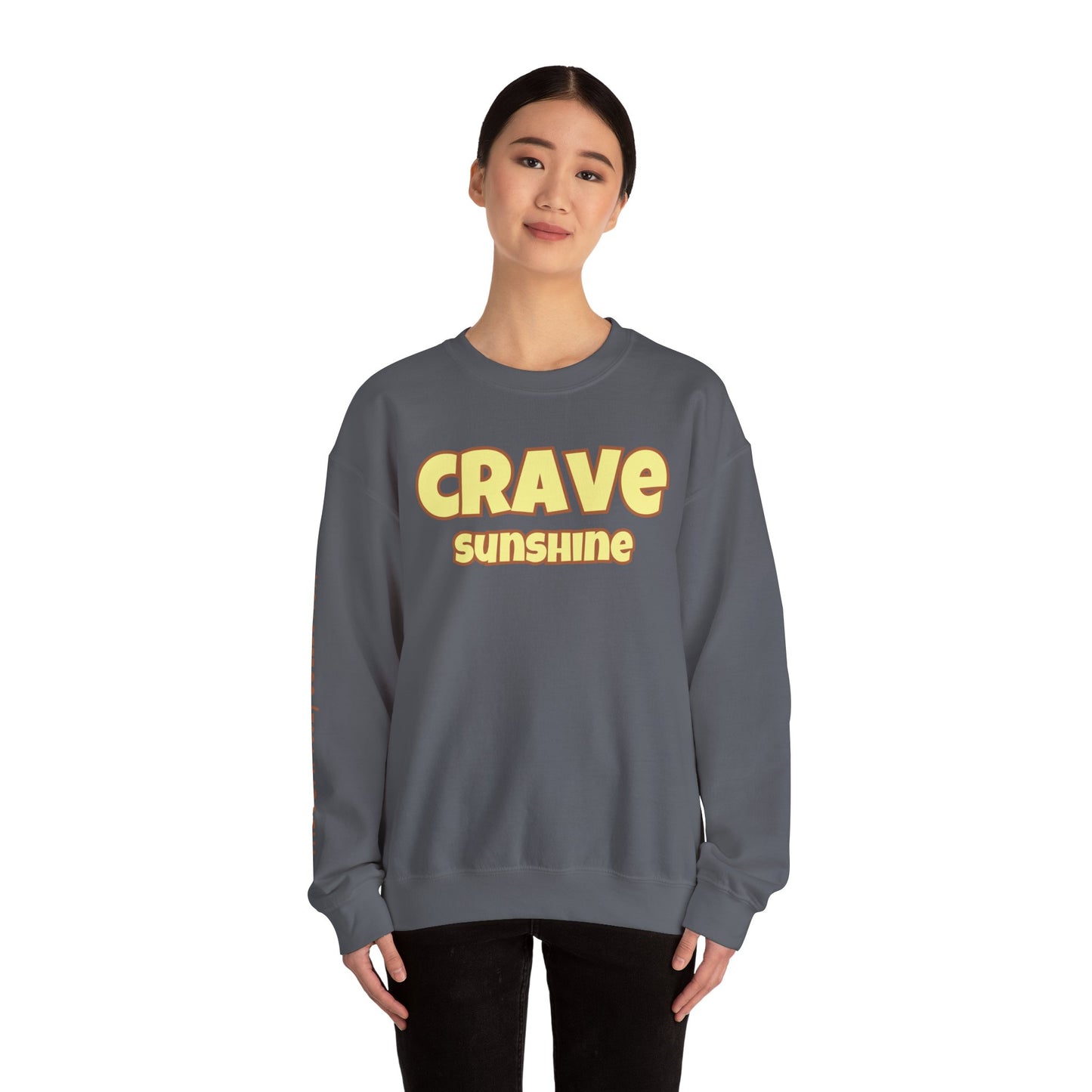 CRAVE SUNSHINE Cozy Sweatshirt