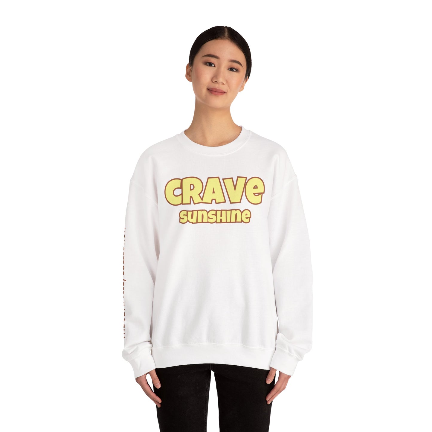 CRAVE SUNSHINE Cozy Sweatshirt