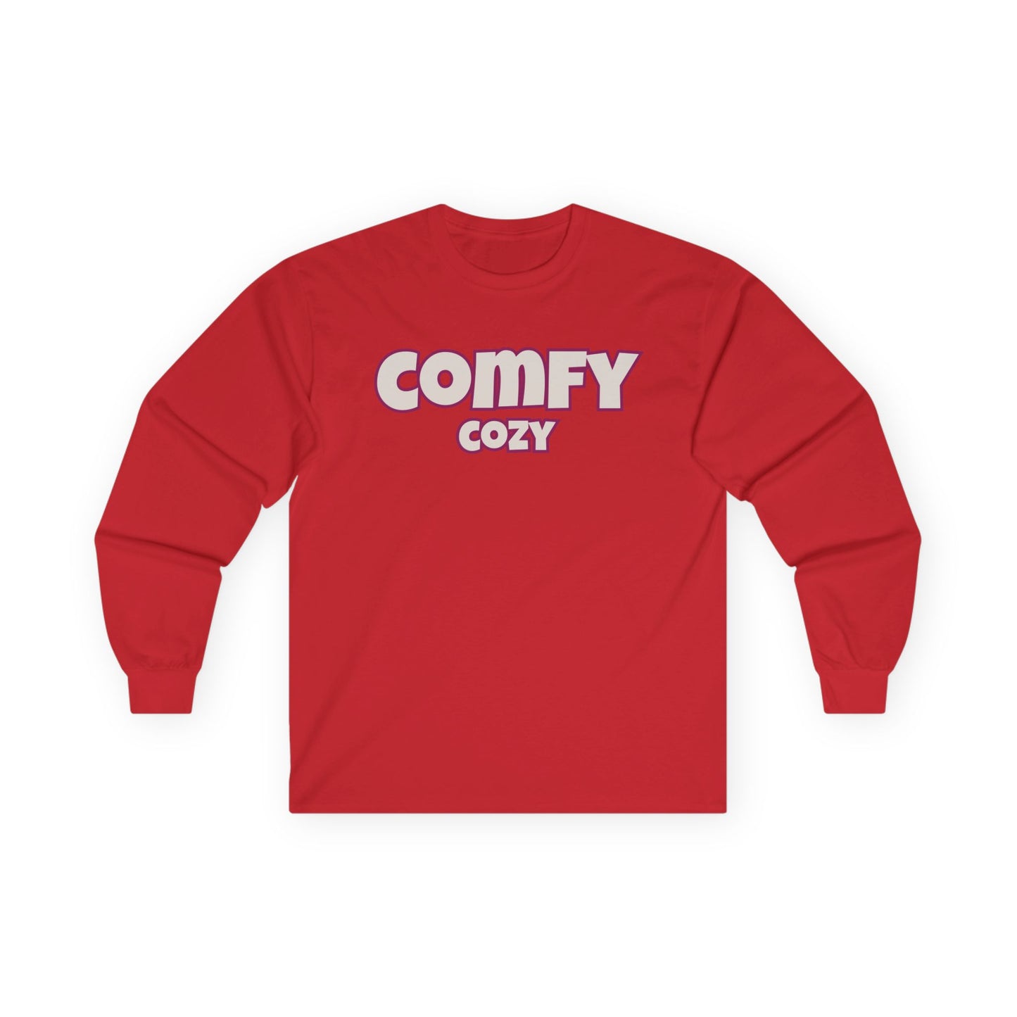 COMFYcozy Long Sleeve Tee Ruby