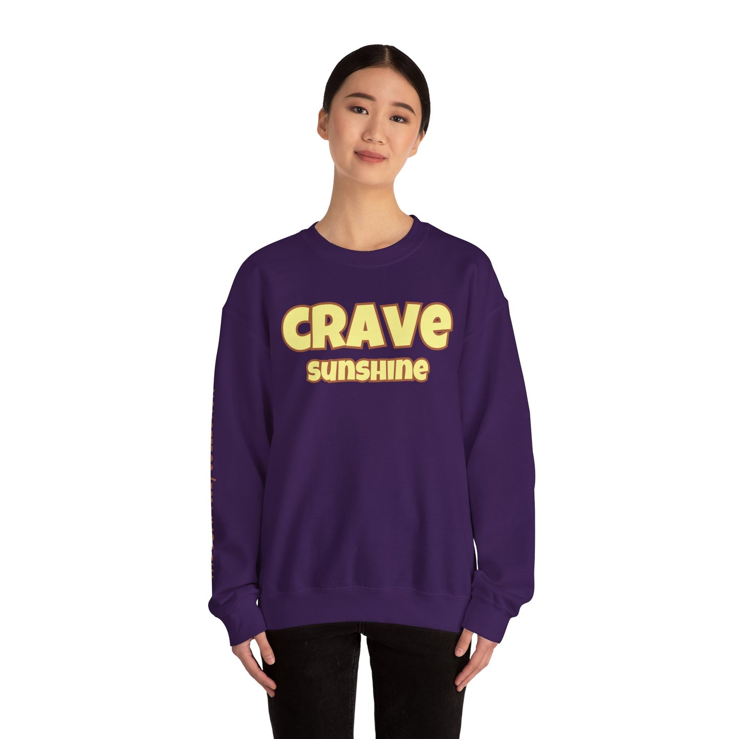CRAVE SUNSHINE Cozy Sweatshirt