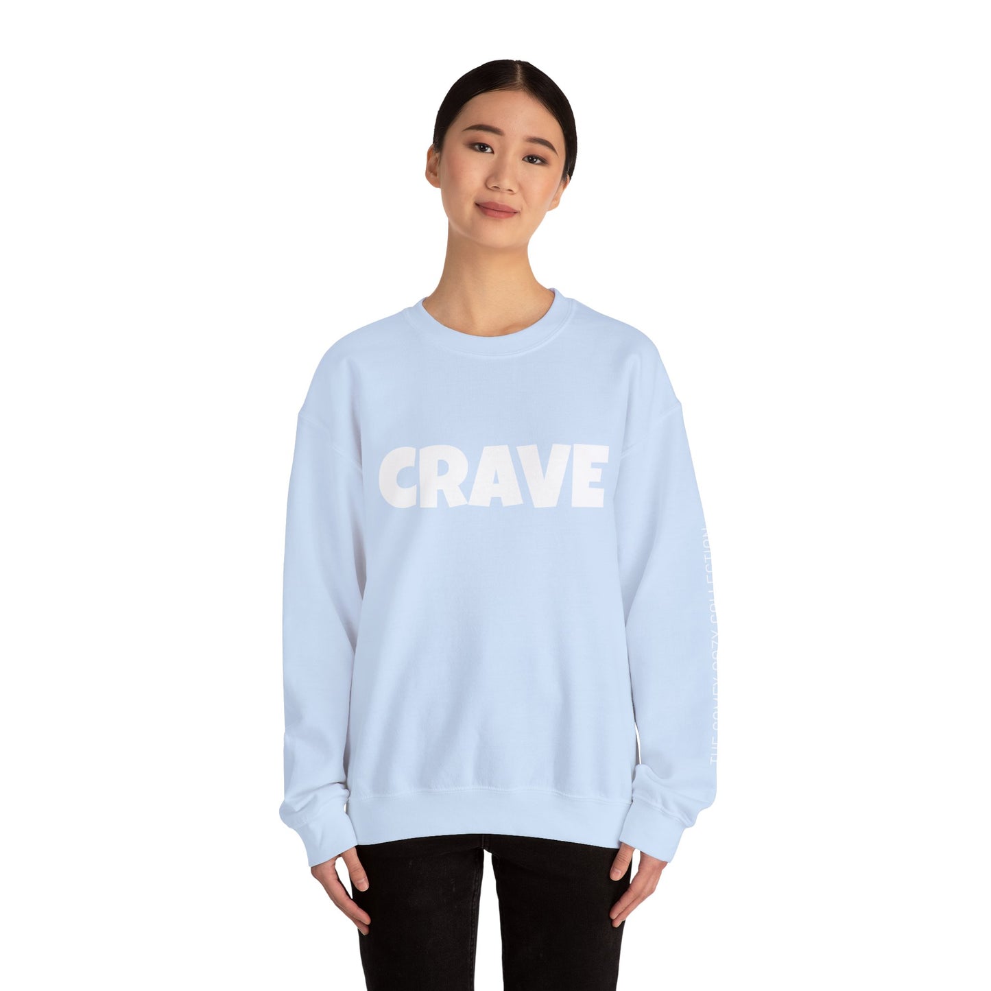 CRAVE our cozy crewneck Sweatshirt