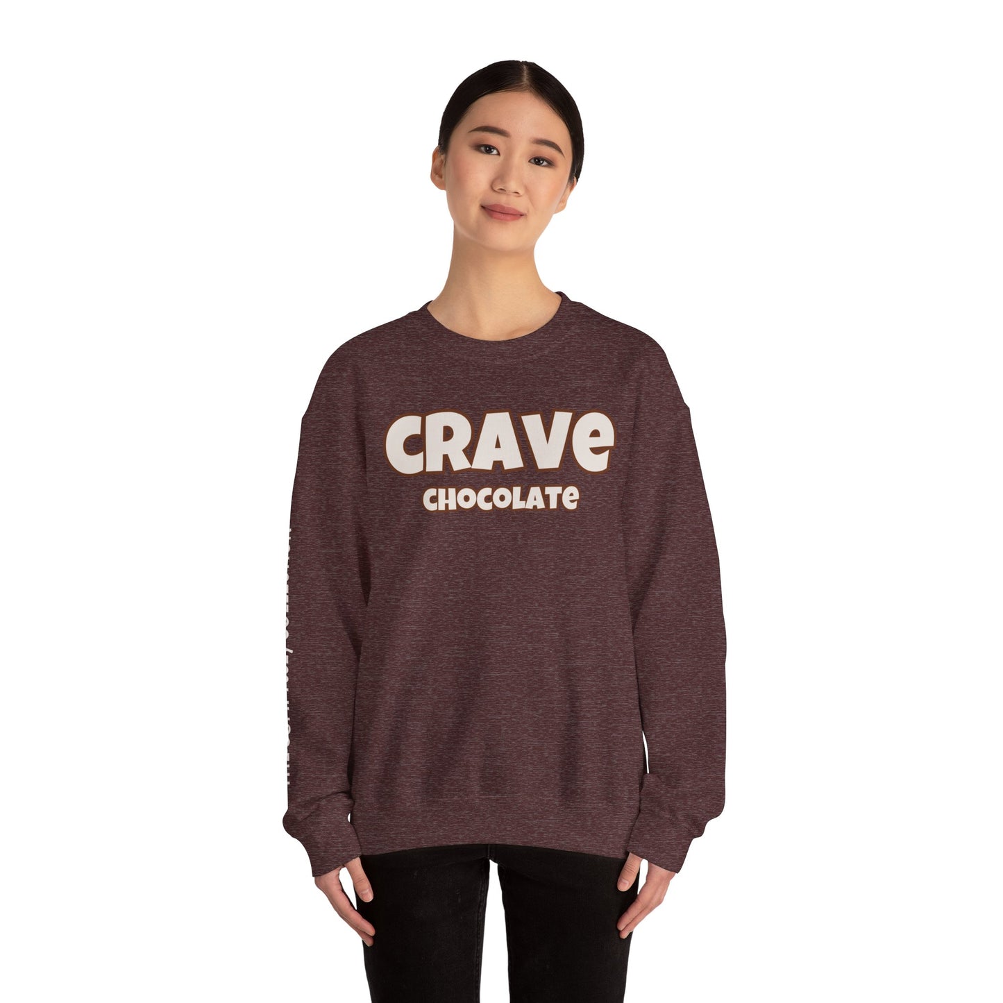 CRAVE CHOCOLATE Cozy Sweatshirt by Virginia