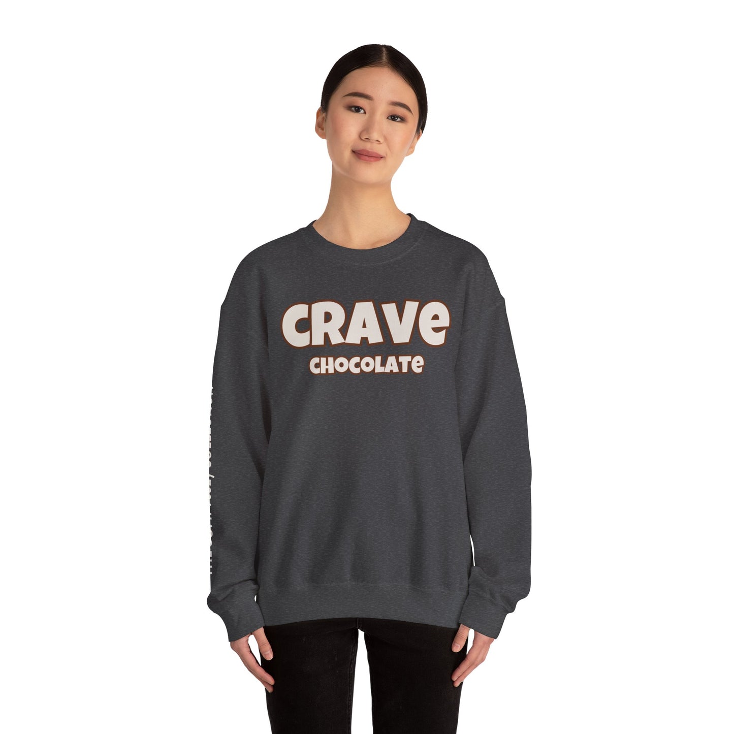 CRAVE CHOCOLATE Cozy Sweatshirt by Virginia