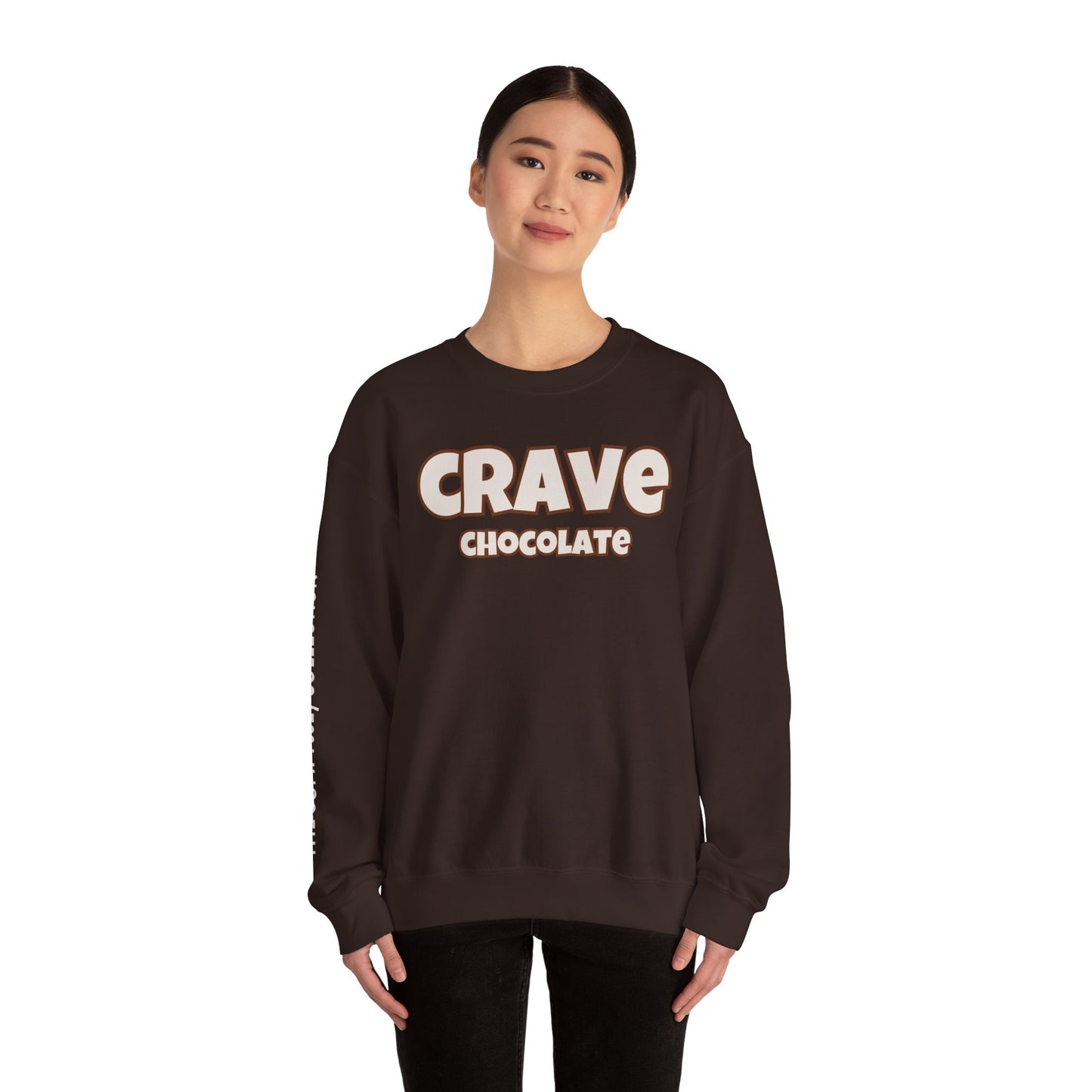 CRAVE CHOCOLATE Cozy Sweatshirt by Virginia