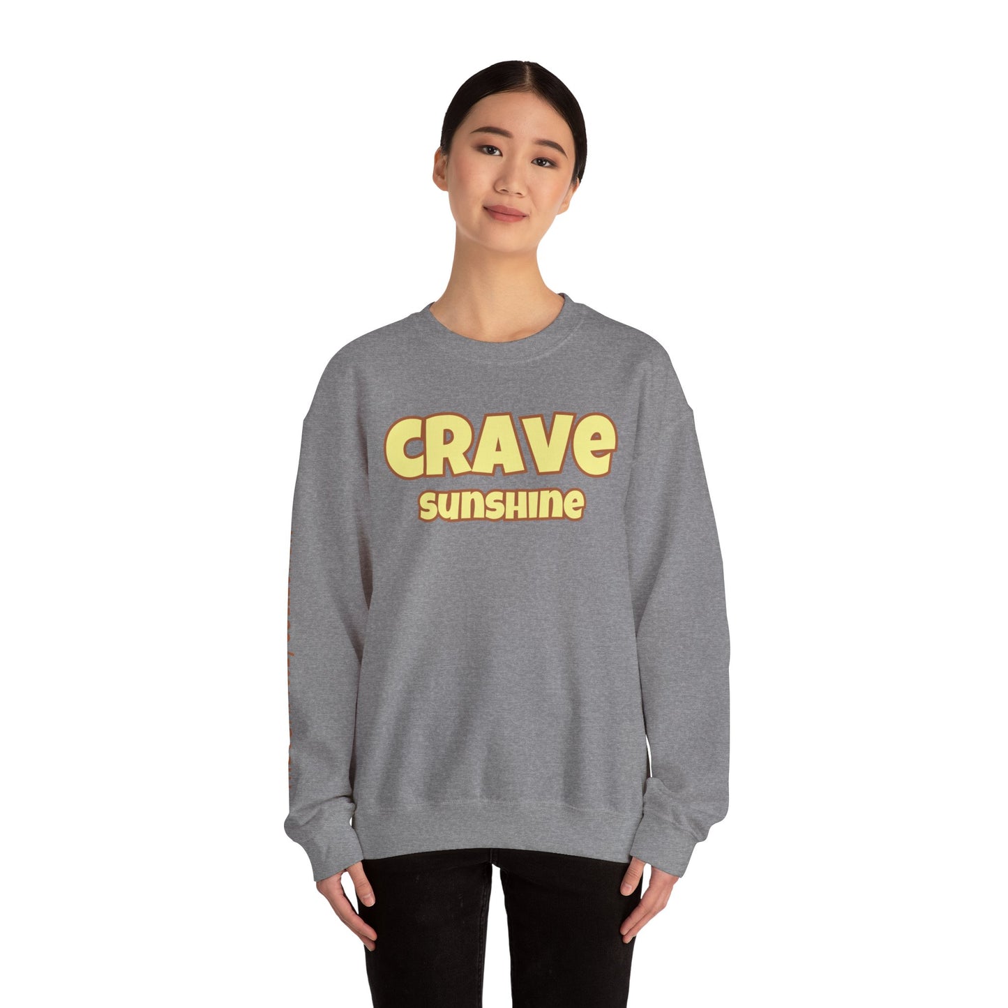 CRAVE SUNSHINE Cozy Sweatshirt