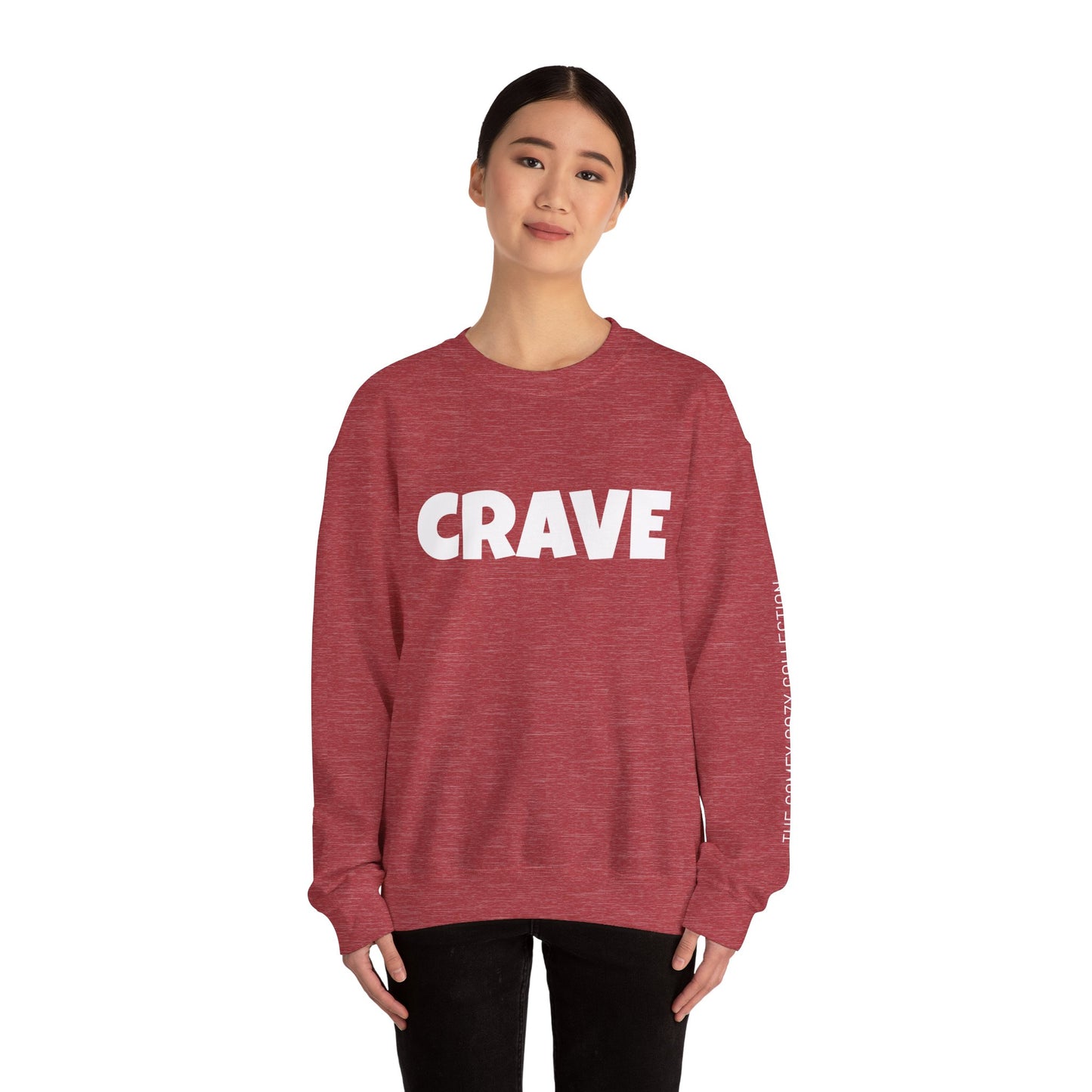 CRAVE our cozy crewneck Sweatshirt