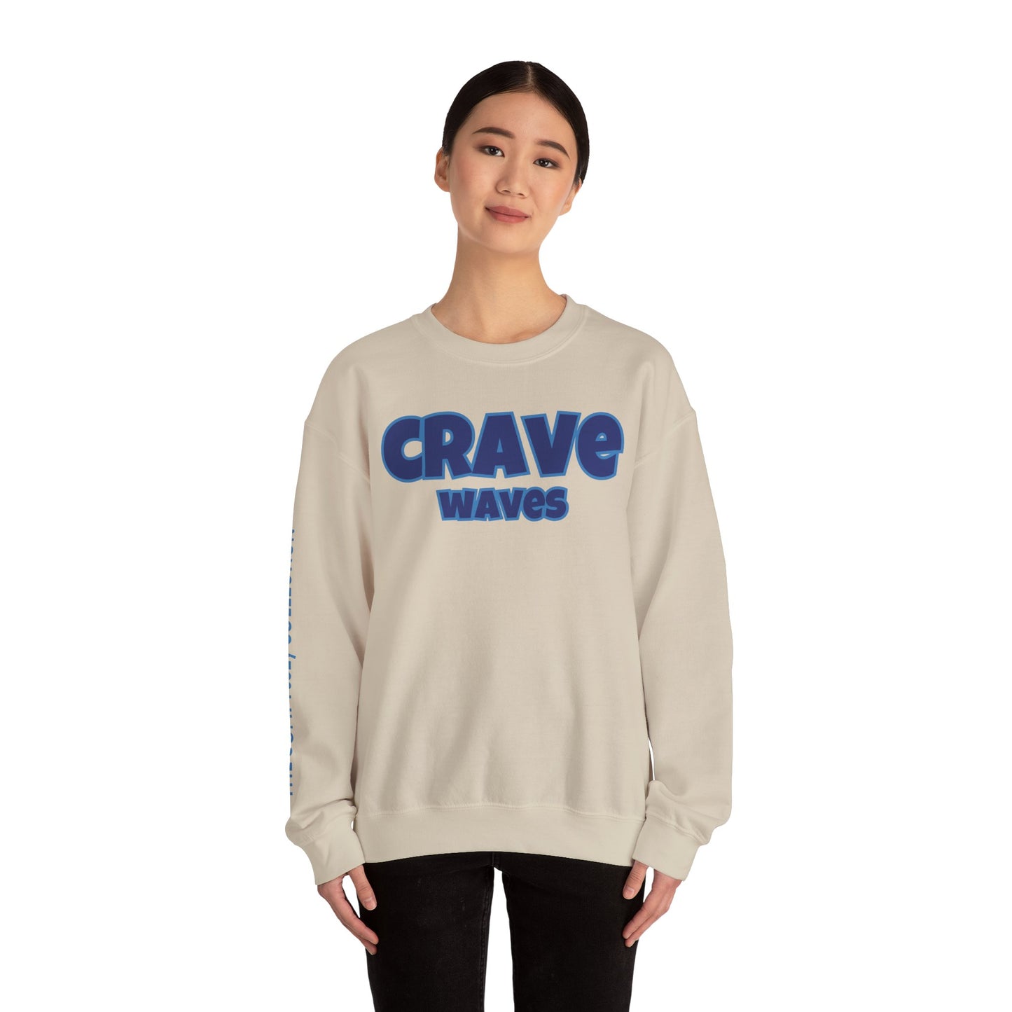 CRAVE WAVES Cozy Sweatshirt