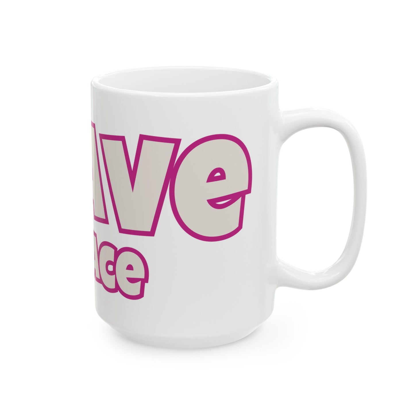 CRAVE PEACE Coffee Mug (15oz)