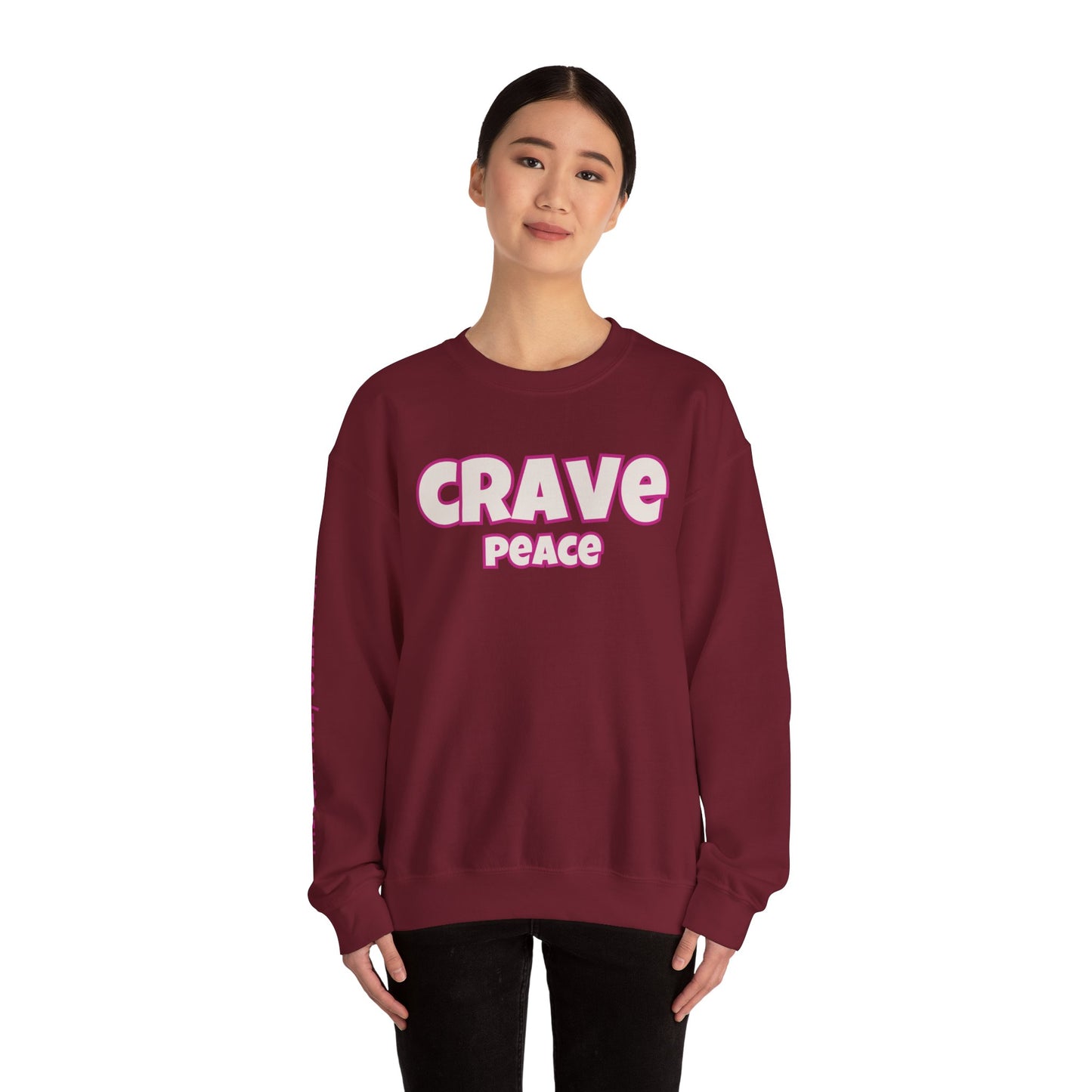 CRAVE PEACE Cozy Sweatshirt