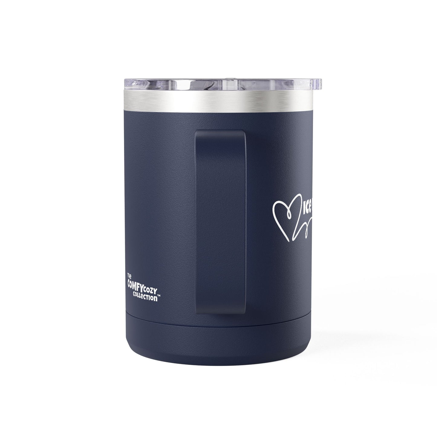 Ice Ice Baby Coffee Mug Tumbler, Fun Drinkware, Gift for Ice Cream Lovers, Unique Kitchen Décor, Home & Office Mug