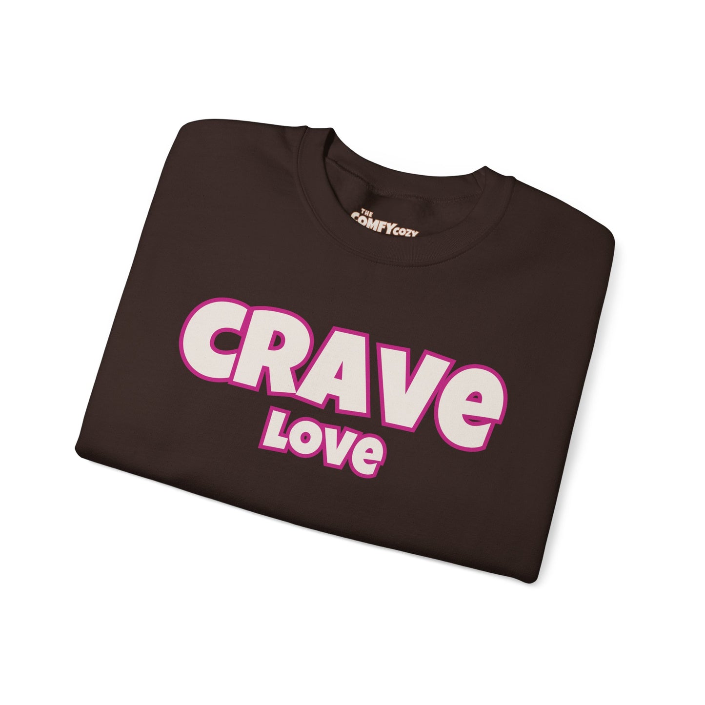 CRAVE LOVE Cozy Sweatshirt Pink