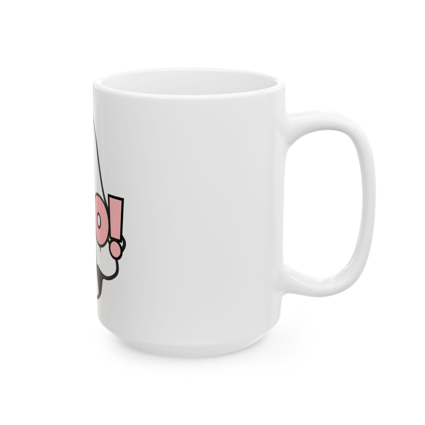 BOO! Pink Coffee Mug (15oz)