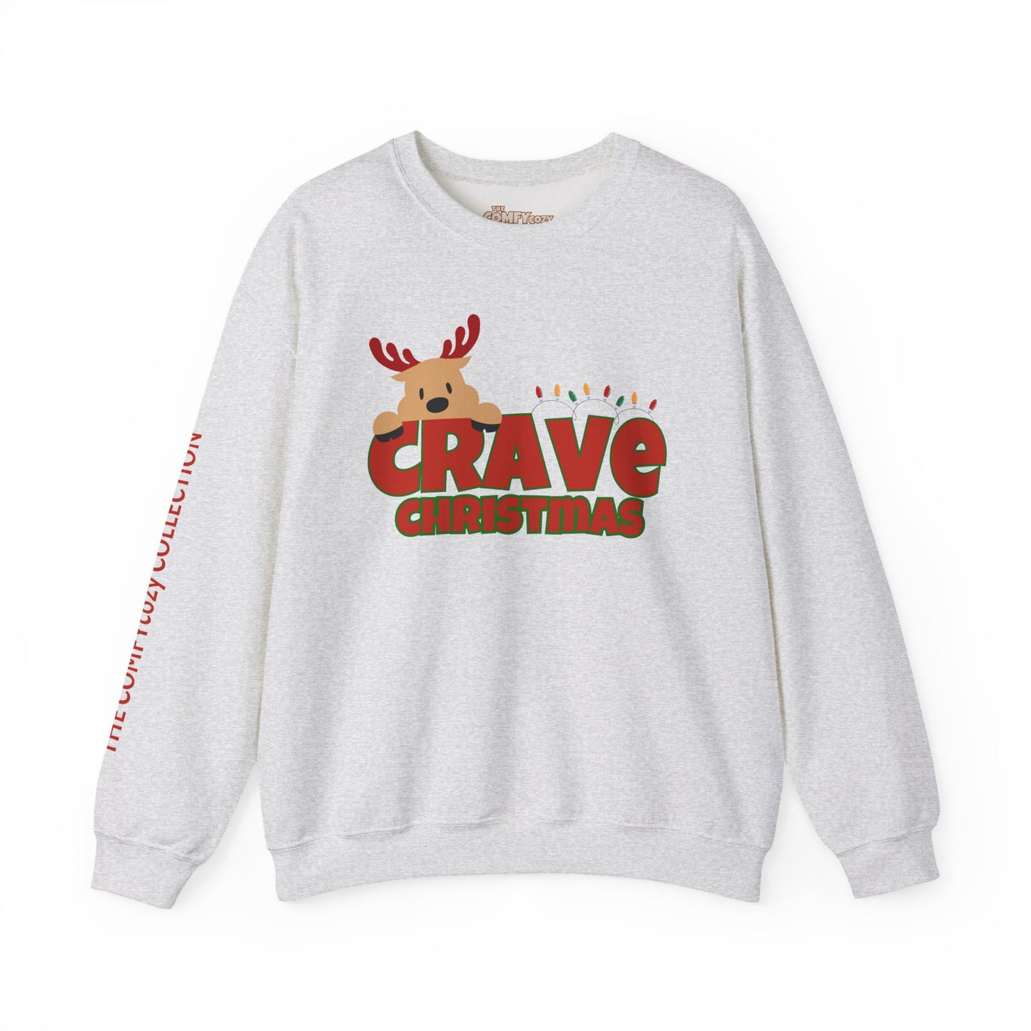 CRAVE CHRISTMAS REINDEER COMFYcozy Sweatshirt