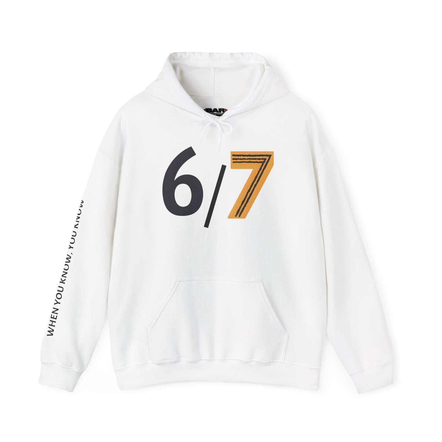 6/7 When You Know, You Know Cozy Heavy Blend™ Hoodie Sweatshirt