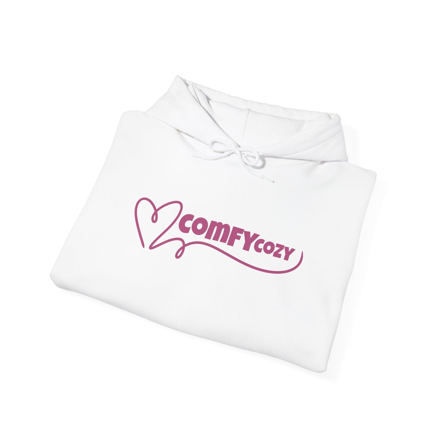 COMFYcozy Swirl Heart Heavy Blend™ Hooded Sweatshirt