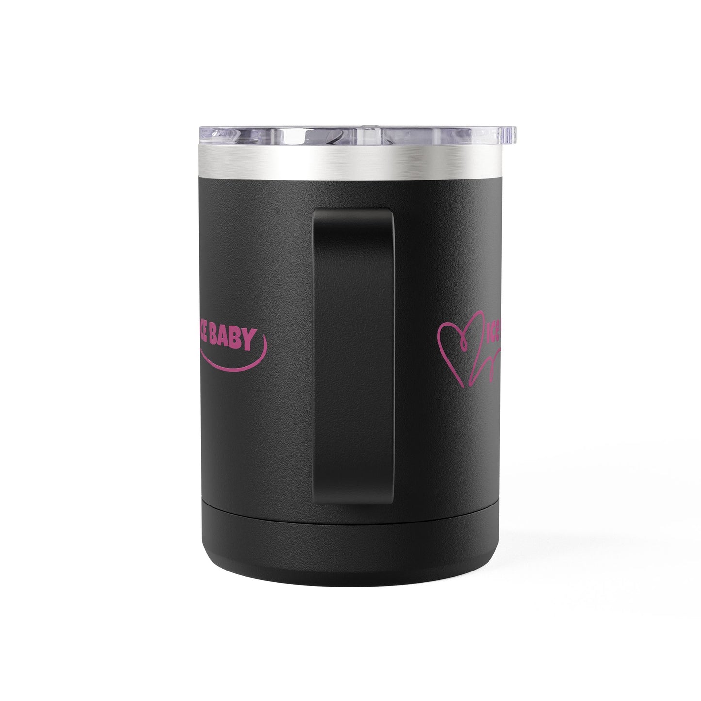 Ice Ice Baby Coffee Mug Tumbler, Fun Drinkware, Gift for Ice Cream Lovers, Unique Kitchen Décor, Home & Office Mug