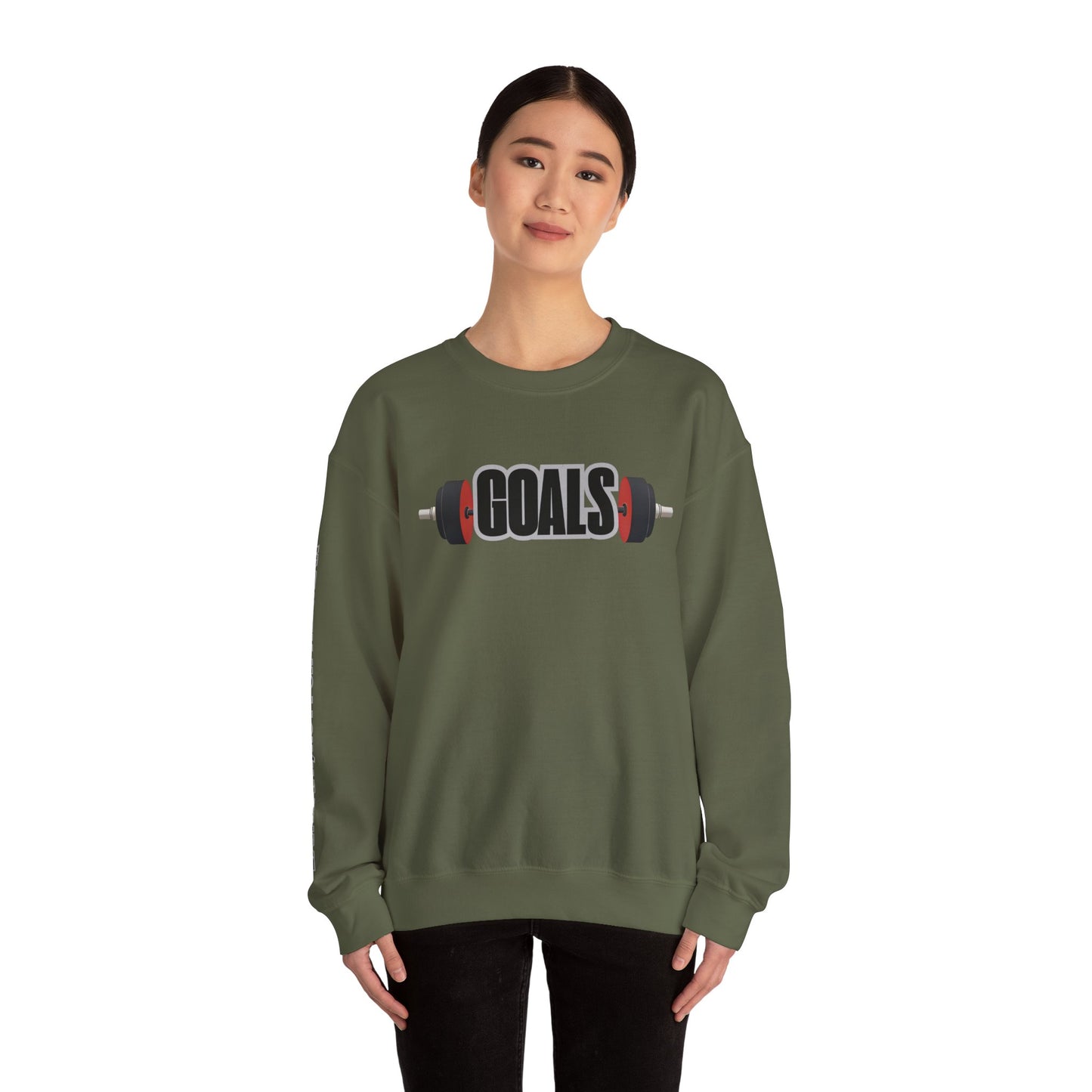 GOALS, BAR MATH Crewneck Sweatshirt