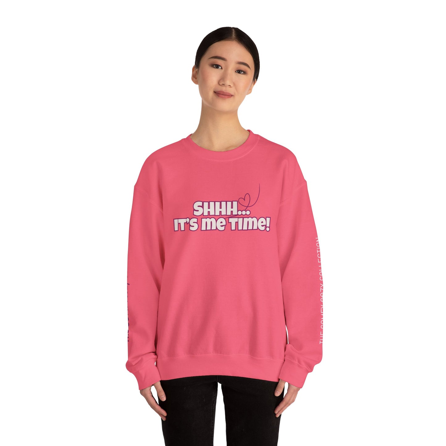 Shhh It's Me Time COMFYcozy crewneck sweatshirt