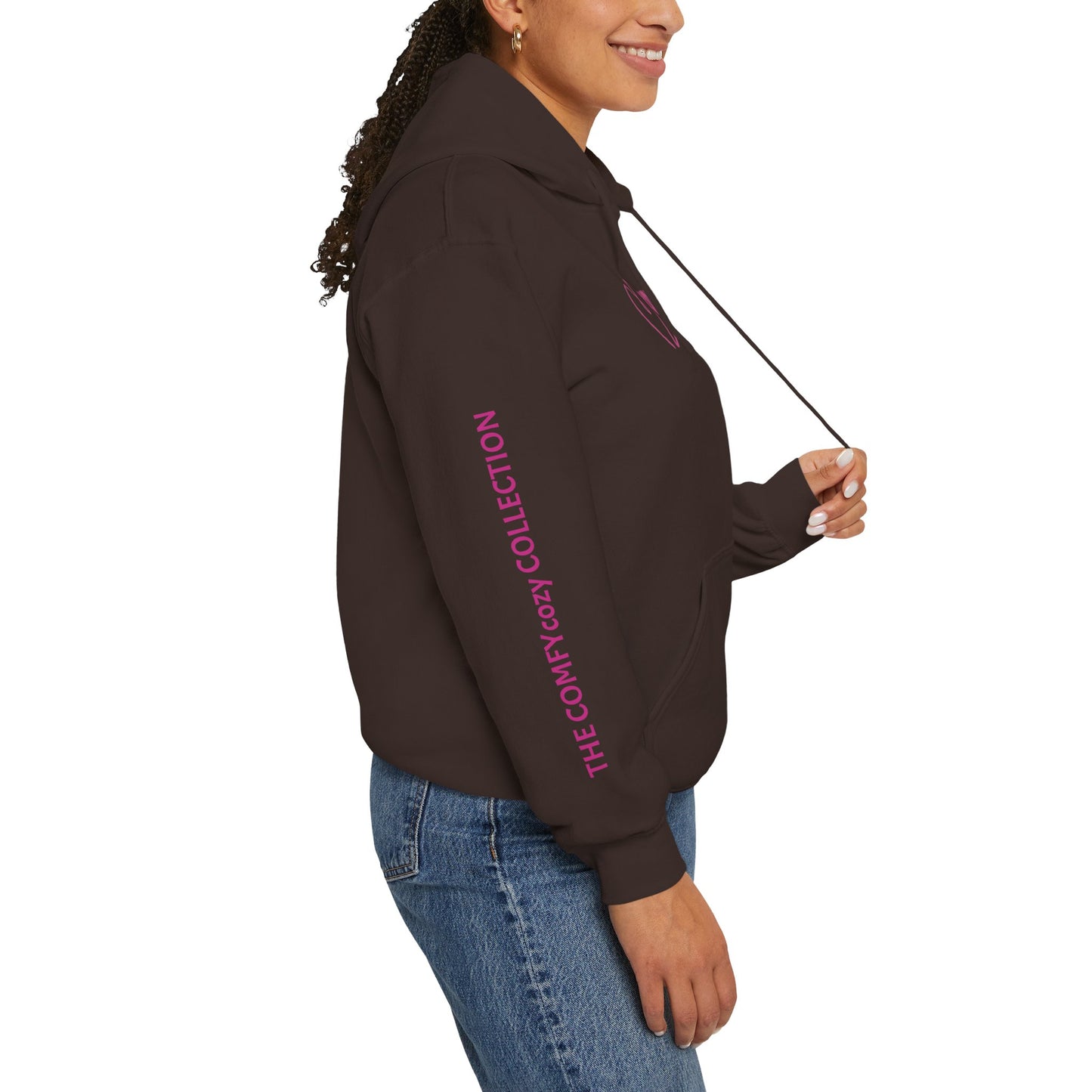 COMFYcozy Swirl Heart Heavy Blend™ Hooded Sweatshirt