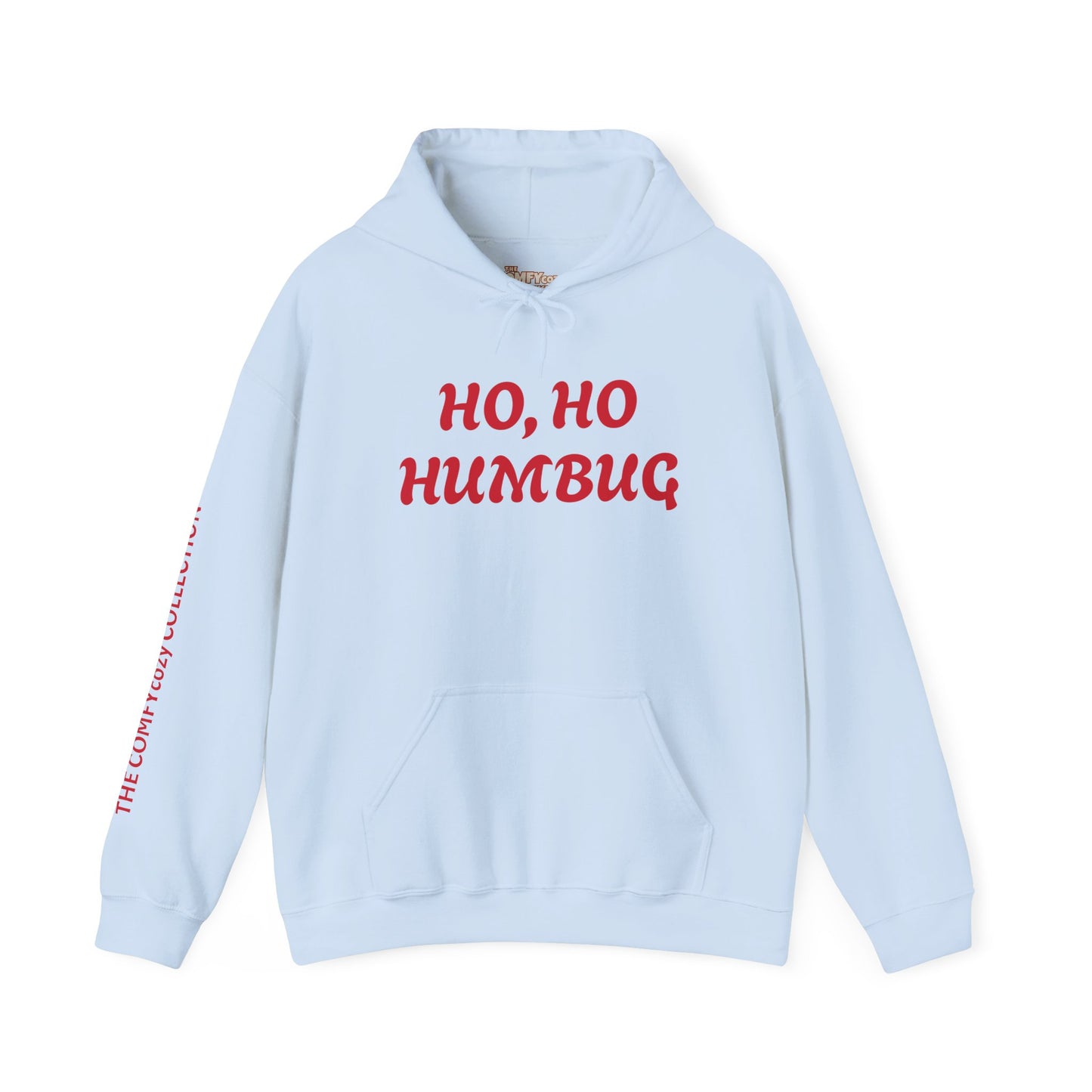 HO, HO HUMBUG COMFYcozy Heavy Blend™ Hooded Sweatshirt