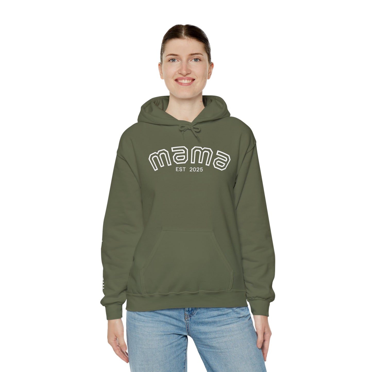 2025 MAMA  Est 2025 COMFYcozy Heavy Blend™ Hooded Sweatshirt