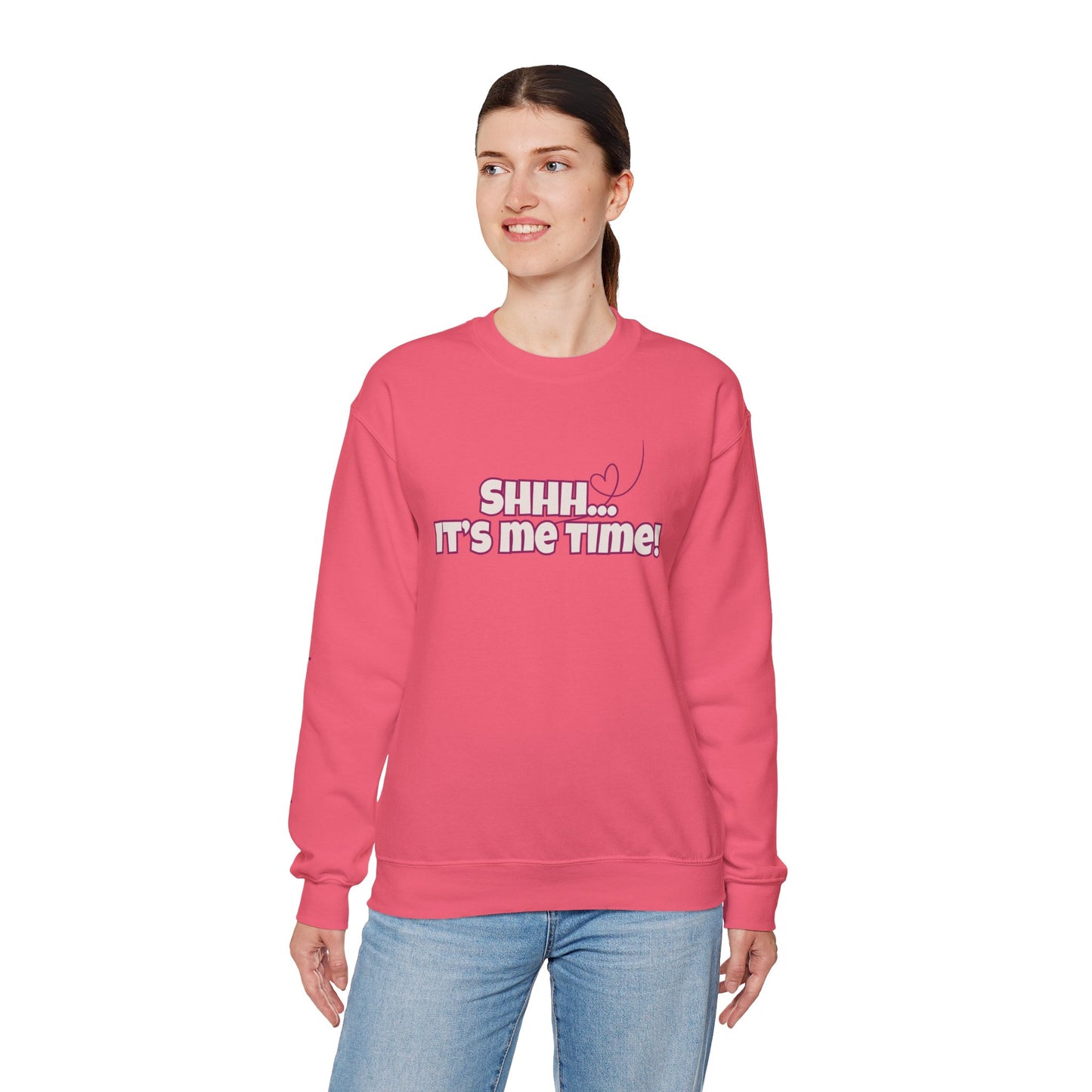 Shhh It's Me Time COMFYcozy crewneck sweatshirt
