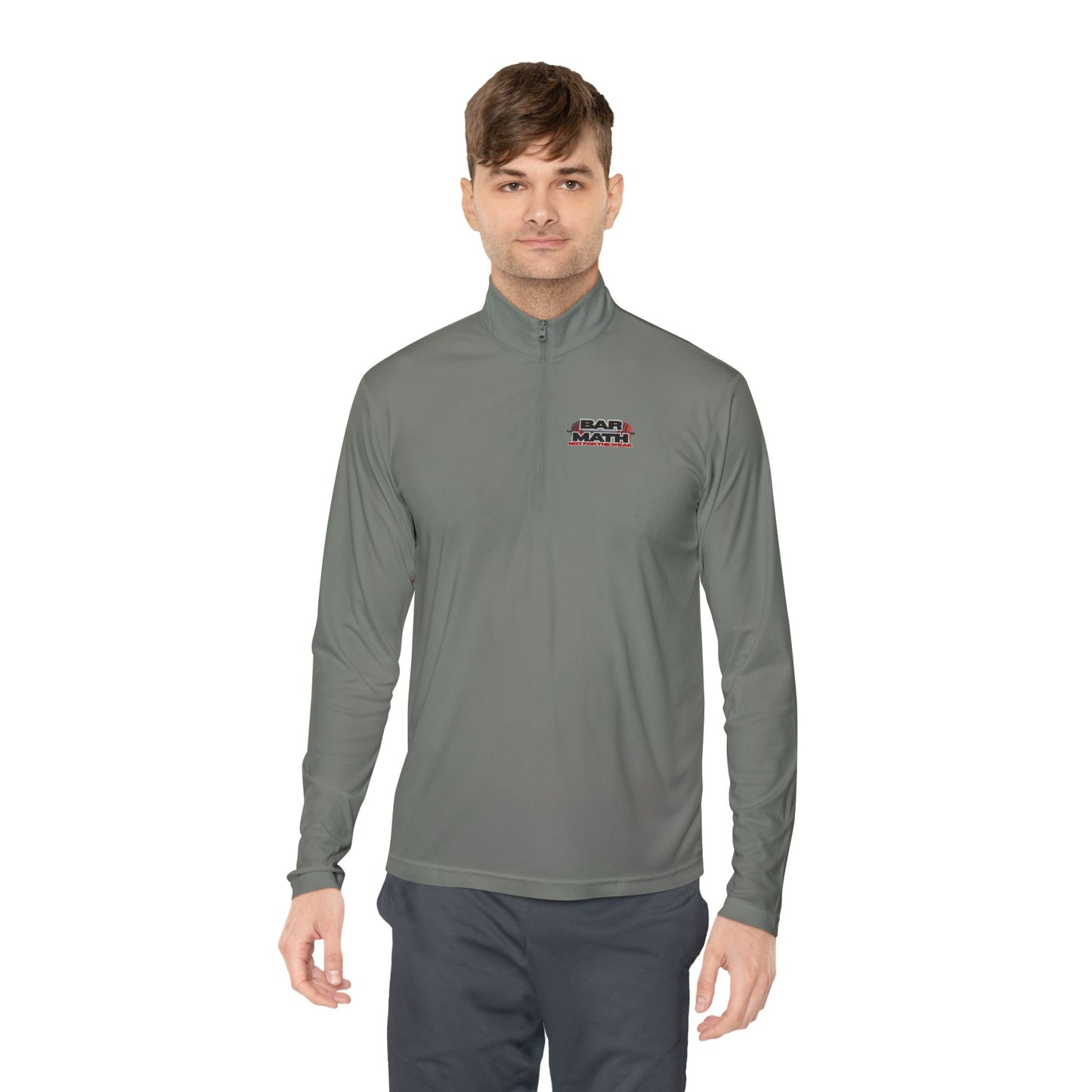 BAR MATH Quarter-Zip Pullover – Not For The Weak