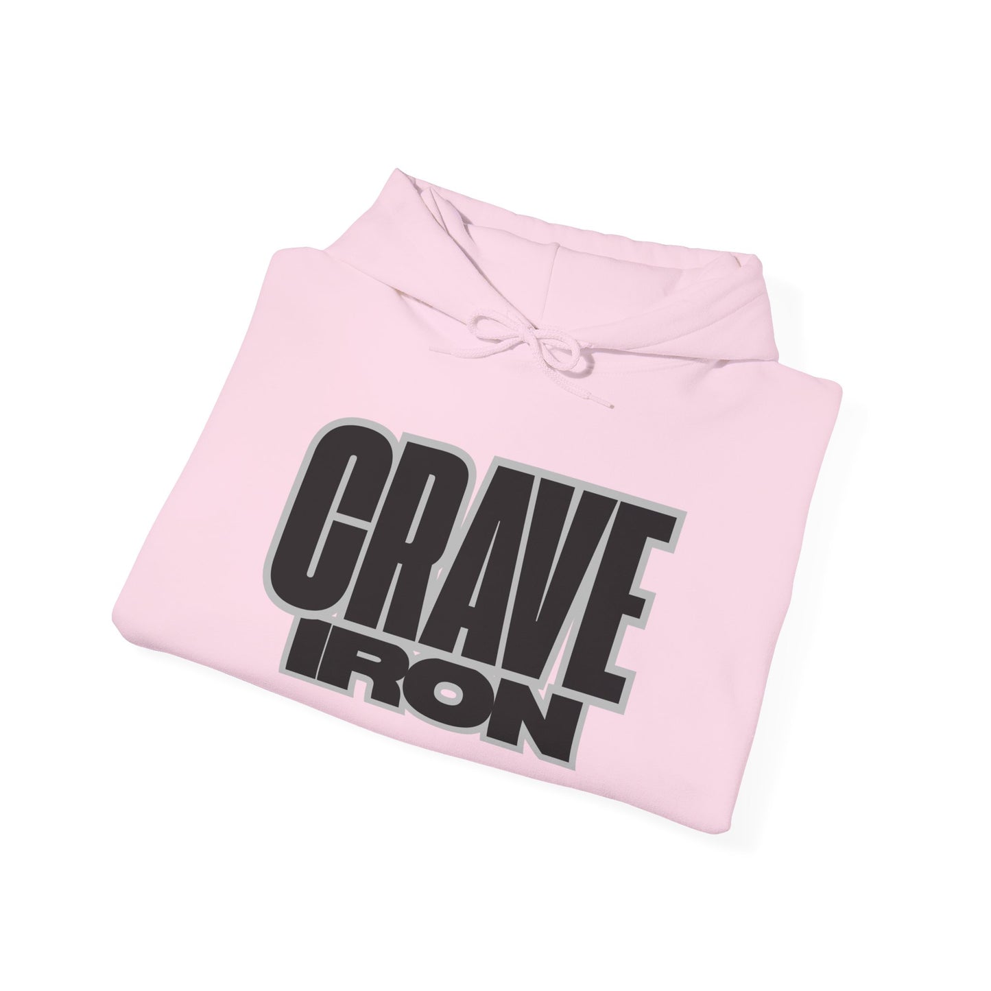 CRAVE IRON, BAR MATH Heavy Blend™ Hoodie Sweatshirt