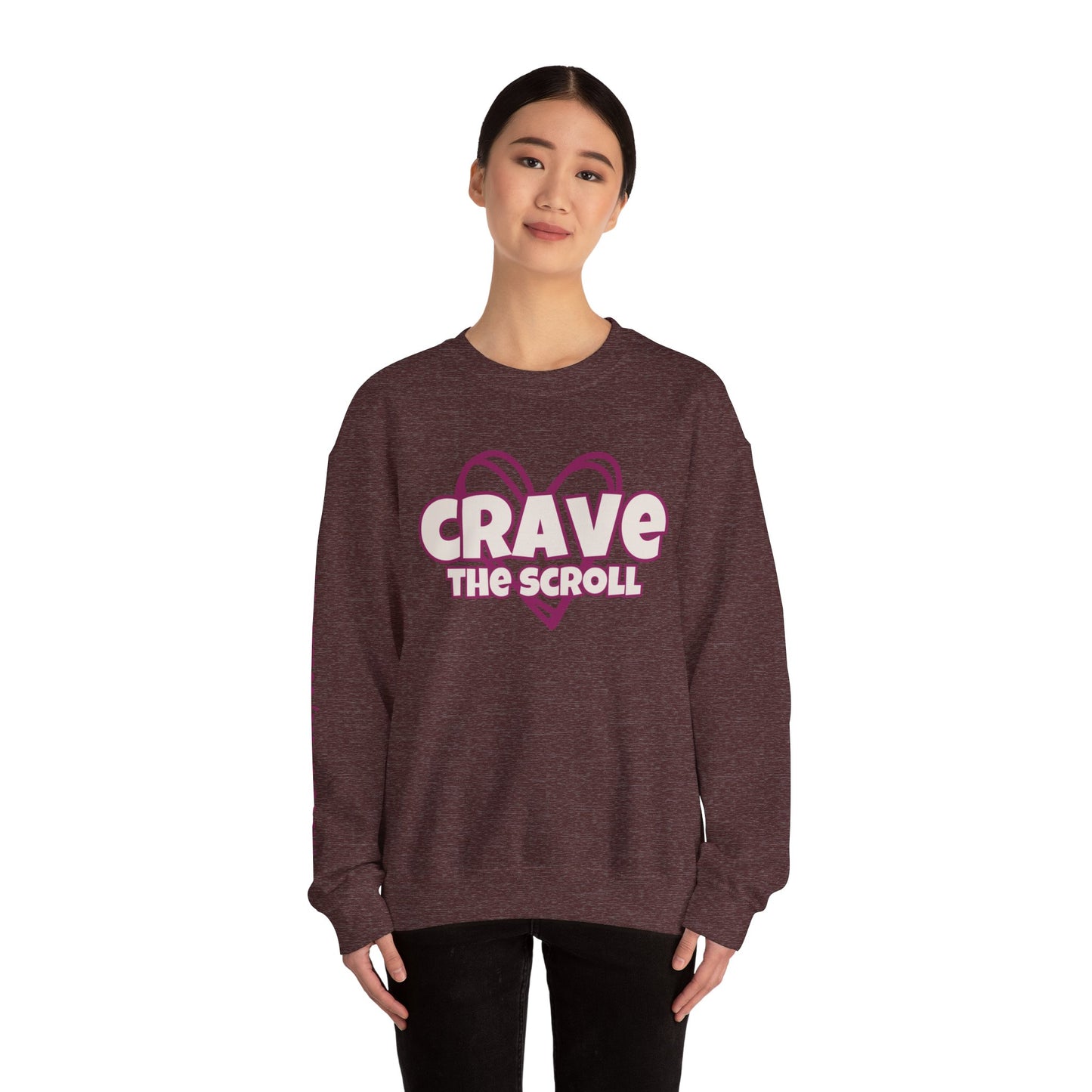 CRAVE THE SCROLL COMFYcozy Sweatshirt