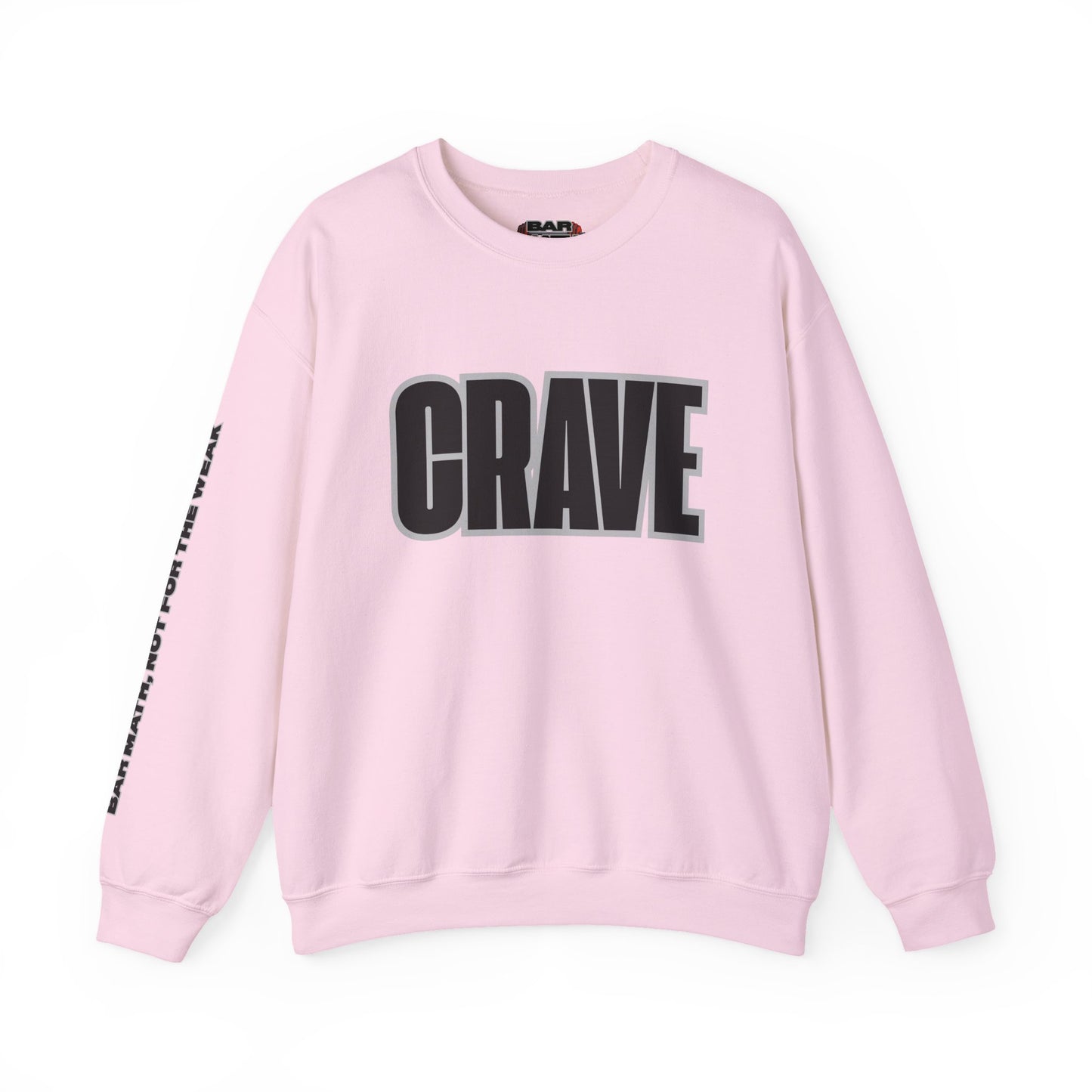 Copy of CRAVE IRON, BAR MATH Crewneck Sweatshirt