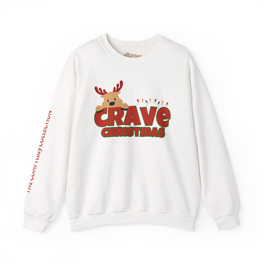 CRAVE CHRISTMAS REINDEER COMFYcozy Sweatshirt