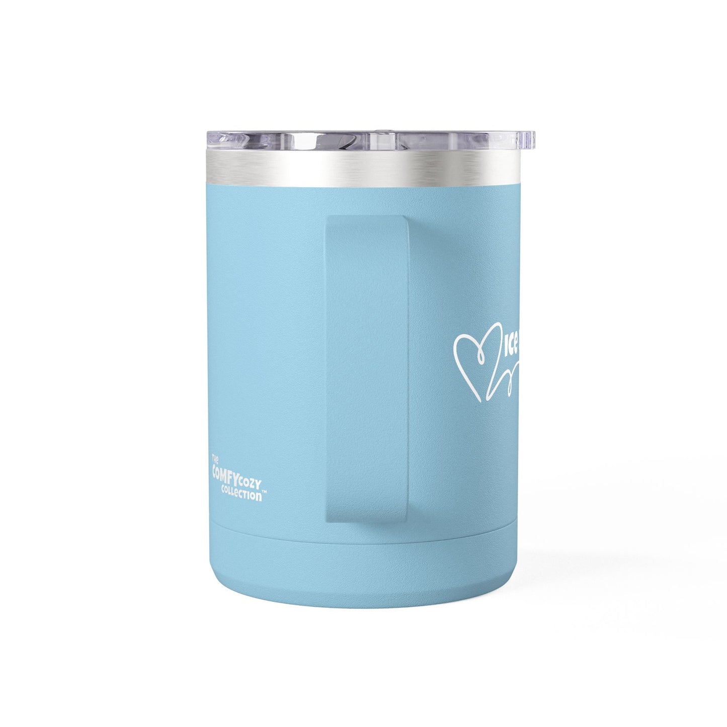 Ice Ice Baby Coffee Mug Tumbler, Fun Drinkware, Gift for Ice Cream Lovers, Unique Kitchen Décor, Home & Office Mug