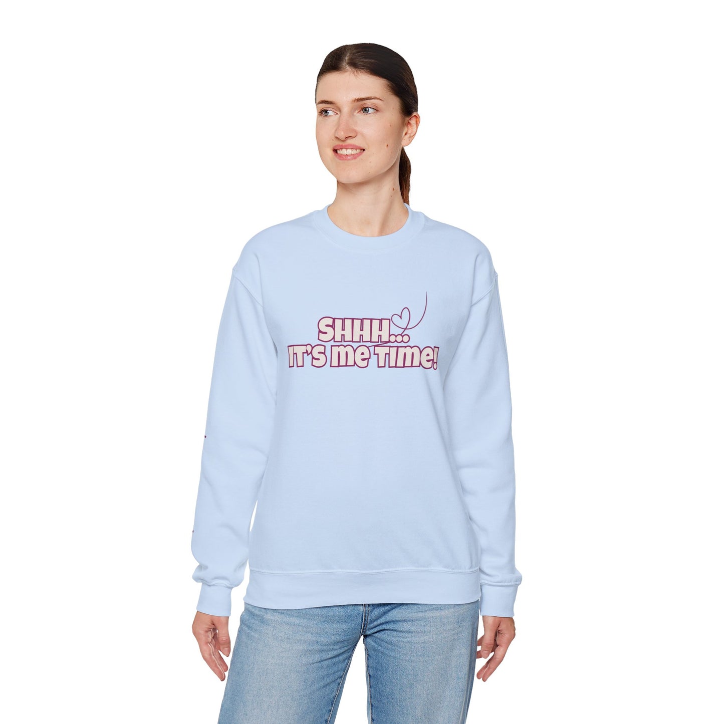 Shhh It's Me Time COMFYcozy crewneck sweatshirt