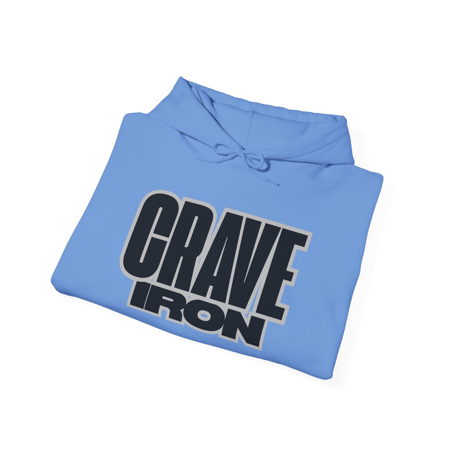 CRAVE IRON, BAR MATH Heavy Blend™ Hoodie Sweatshirt